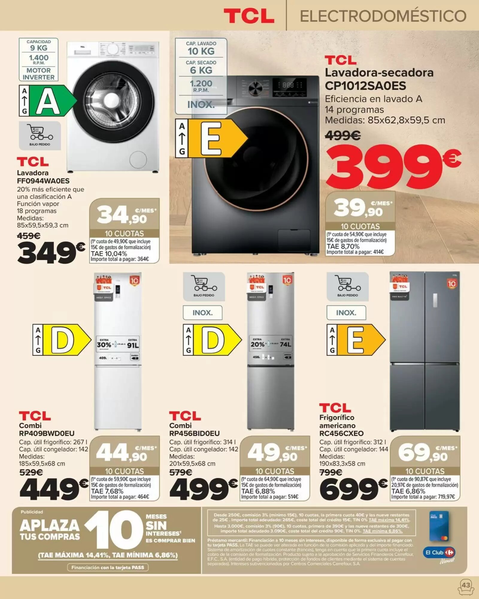Folleto promocional de Carrefour válido desde el 22/09/2026 - Página 43.