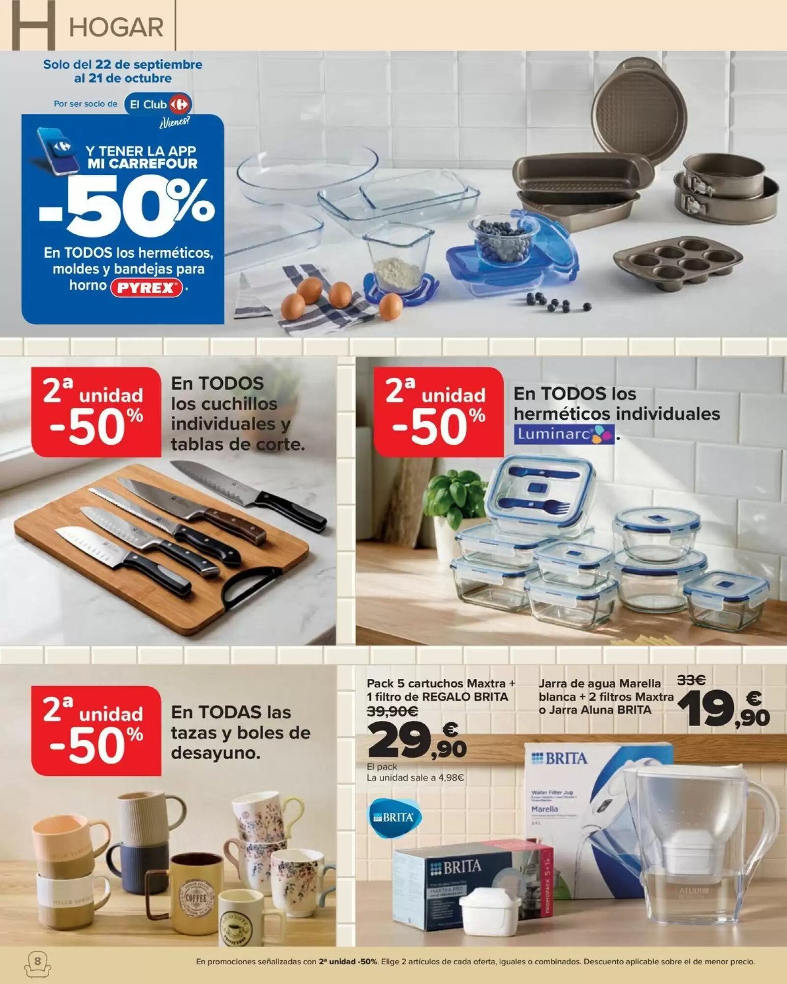 Folleto promocional de Carrefour válido desde el 22/09/2026 - Página 8.