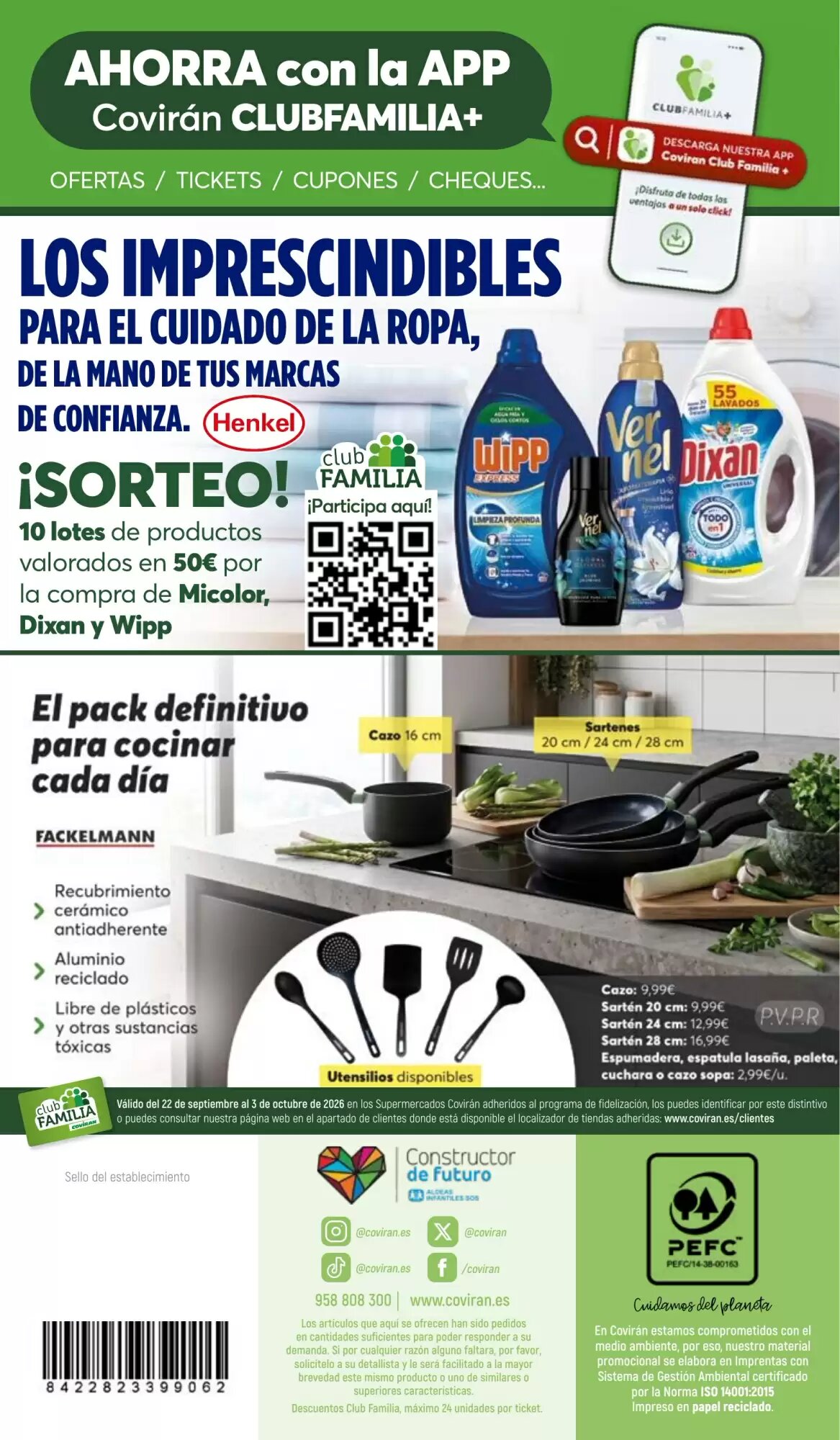 Folleto promocional de Coviran válido desde el 22/09/2026 - Página 16.