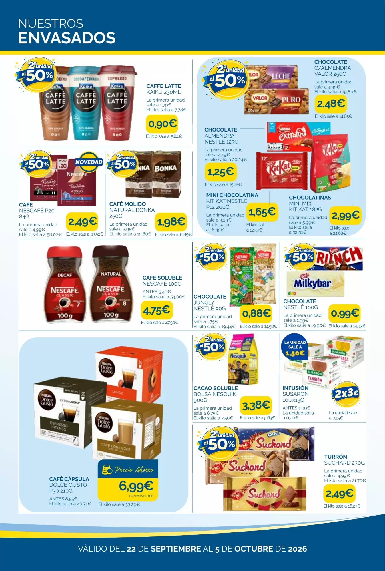 Folleto promocional de Supermercados La Despensa válido desde el 22/09/2026 - Página 10.