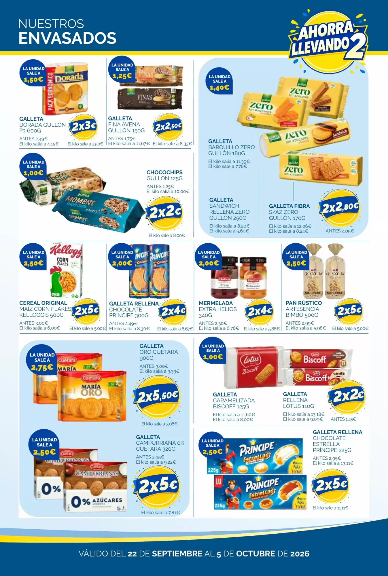 Folleto promocional de Supermercados La Despensa válido desde el 22/09/2026 - Página 11.