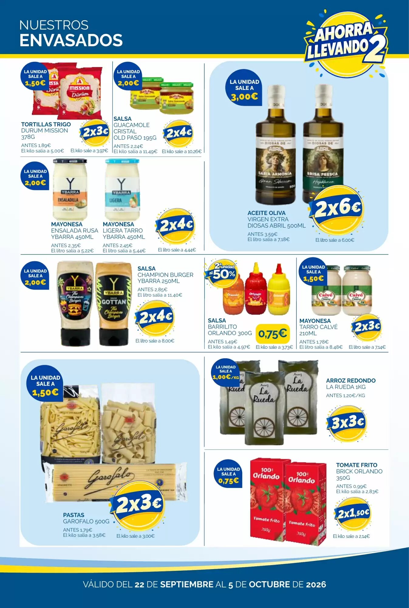 Folleto promocional de Supermercados La Despensa válido desde el 22/09/2026 - Página 12.