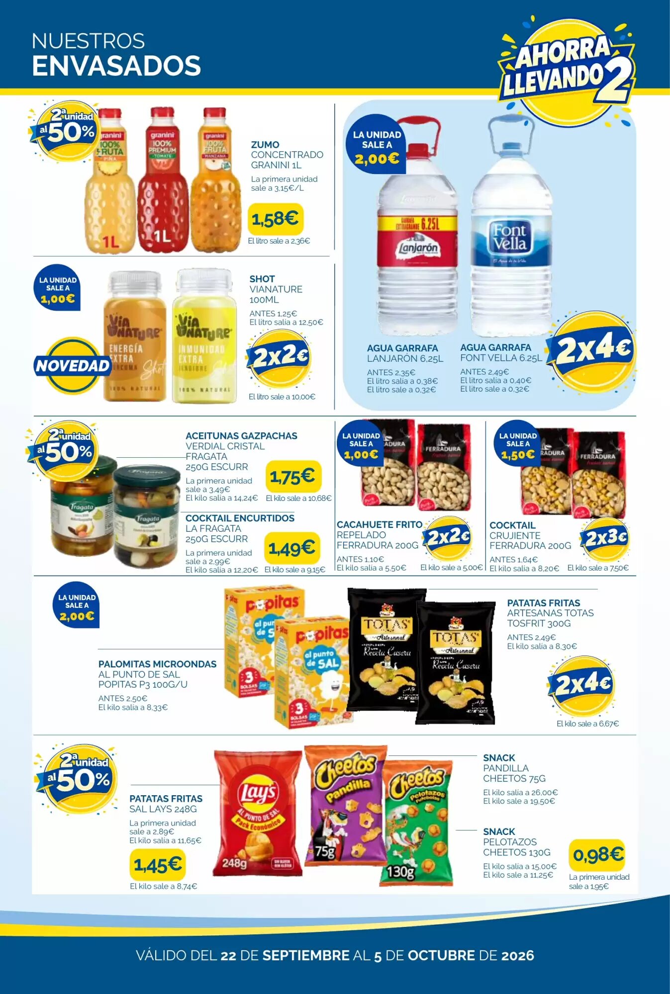 Folleto promocional de Supermercados La Despensa válido desde el 22/09/2026 - Página 14.