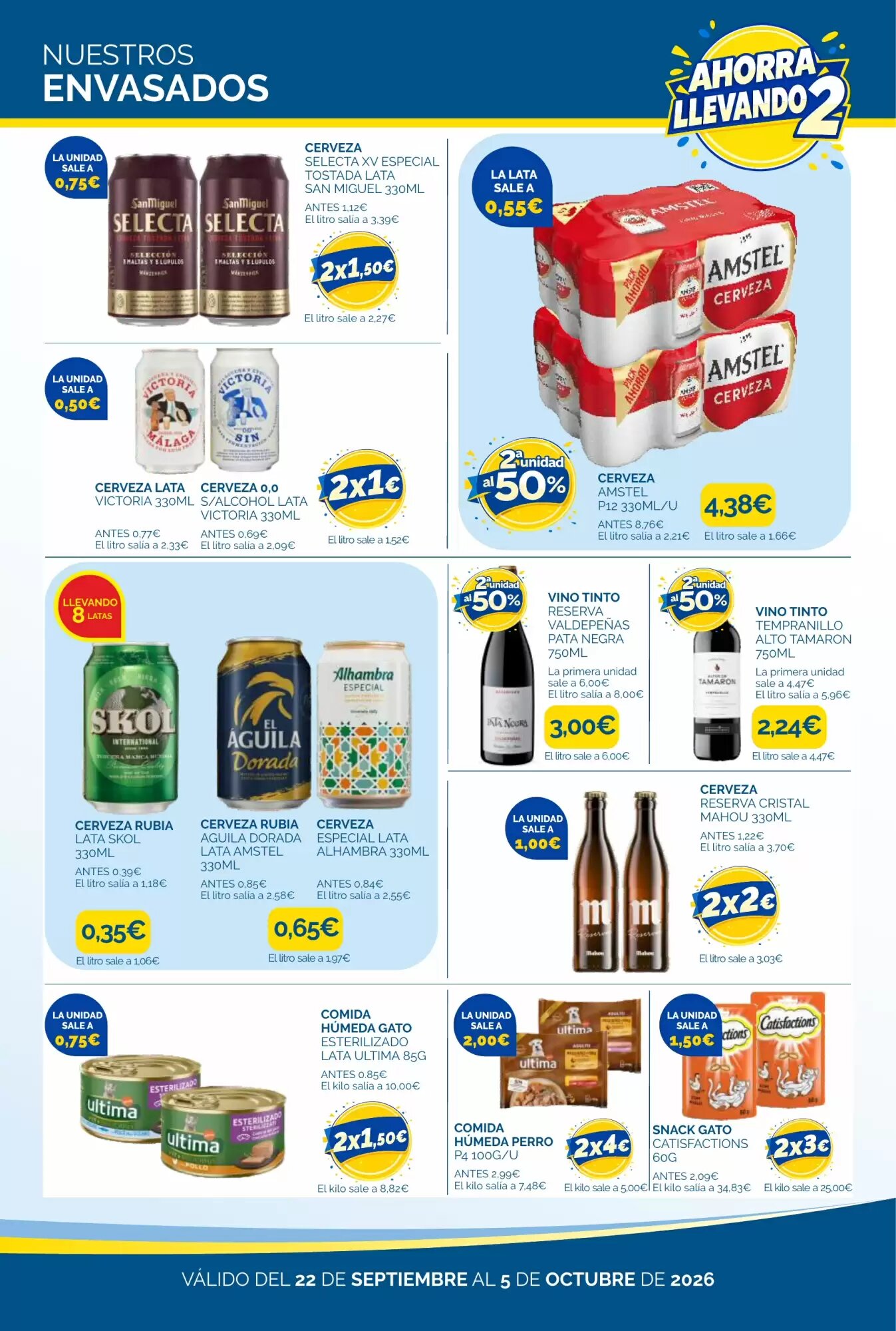 Folleto promocional de Supermercados La Despensa válido desde el 22/09/2026 - Página 16.