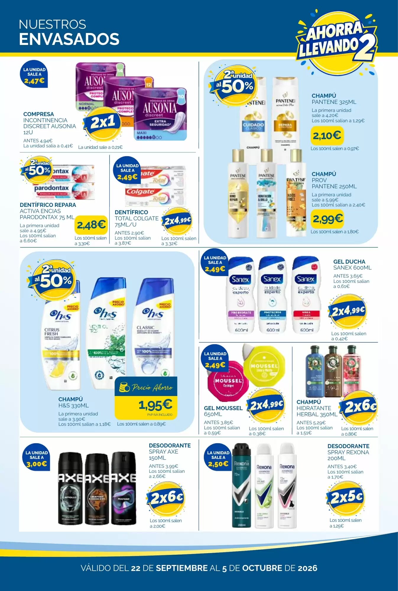 Folleto promocional de Supermercados La Despensa válido desde el 22/09/2026 - Página 17.