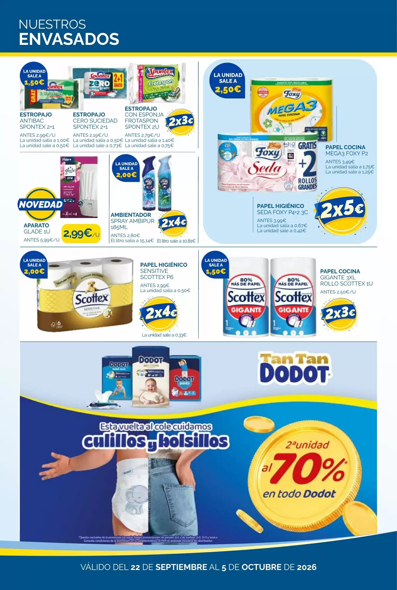 Folleto promocional de Supermercados La Despensa válido desde el 22/09/2026 - Página 19.