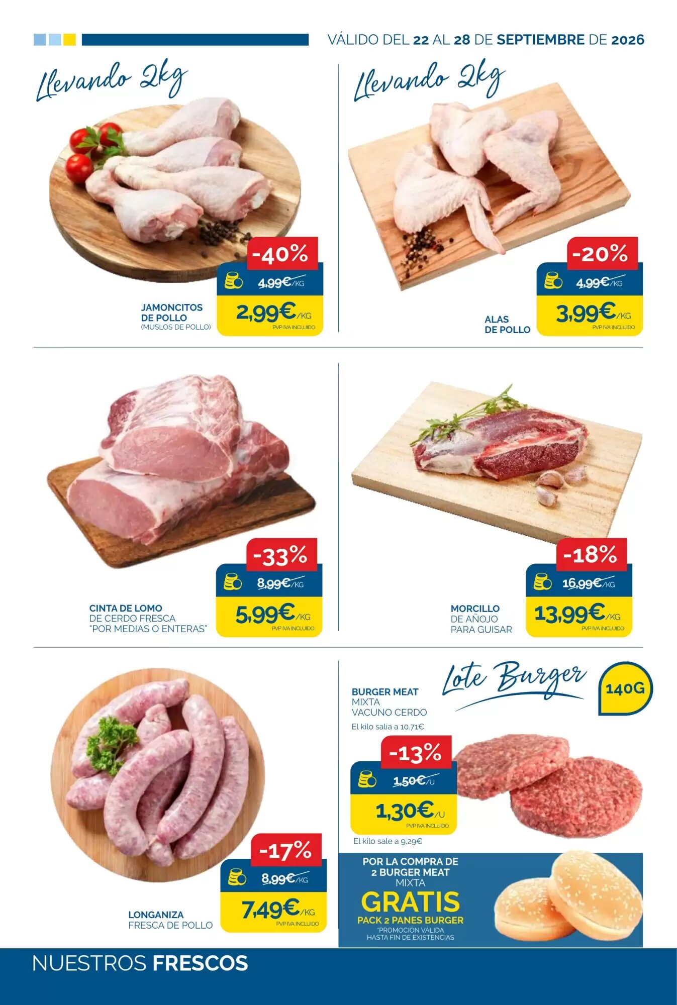 Folleto promocional de Supermercados La Despensa válido desde el 22/09/2026 - Página 4.