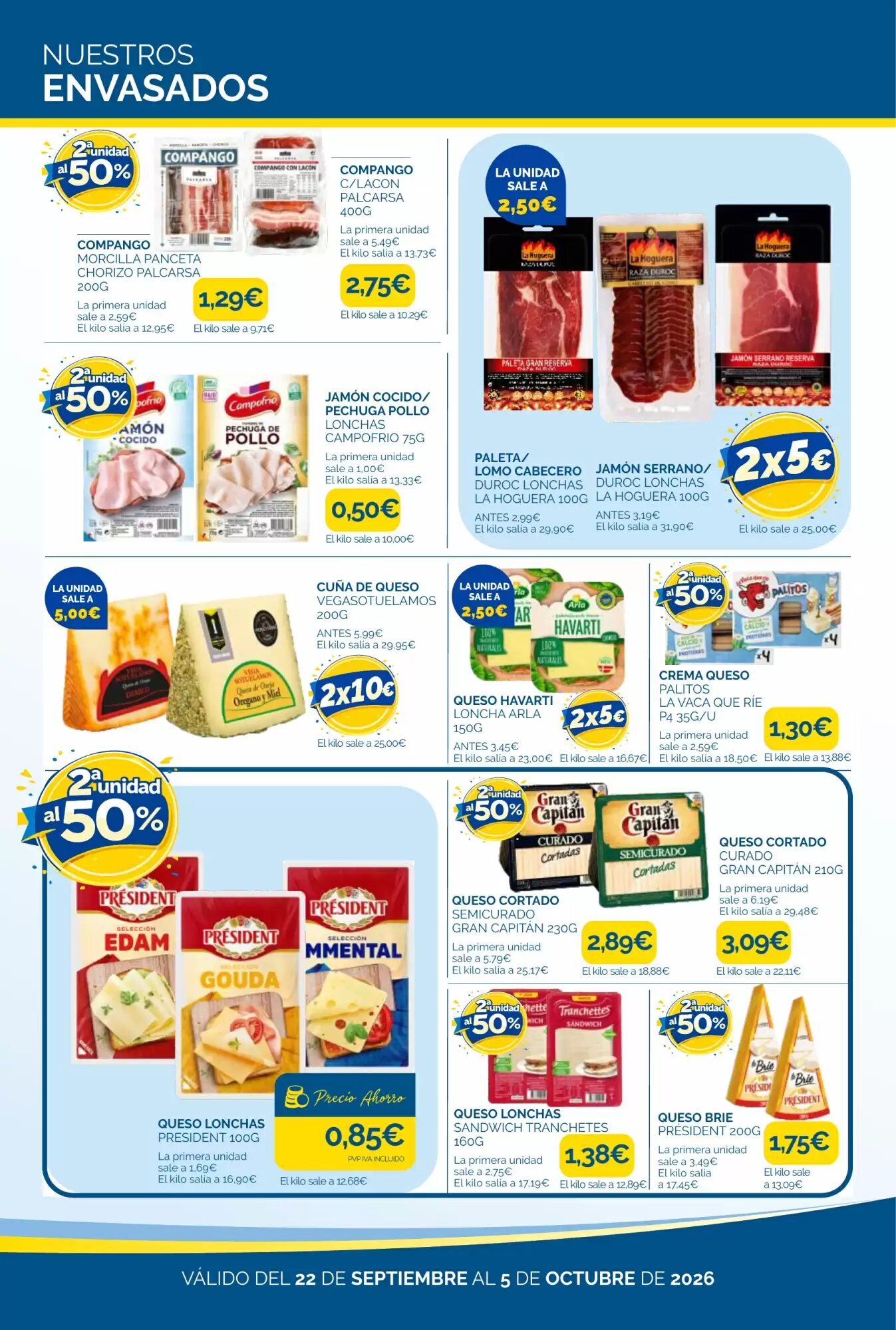 Folleto promocional de Supermercados La Despensa válido desde el 22/09/2026 - Página 7.