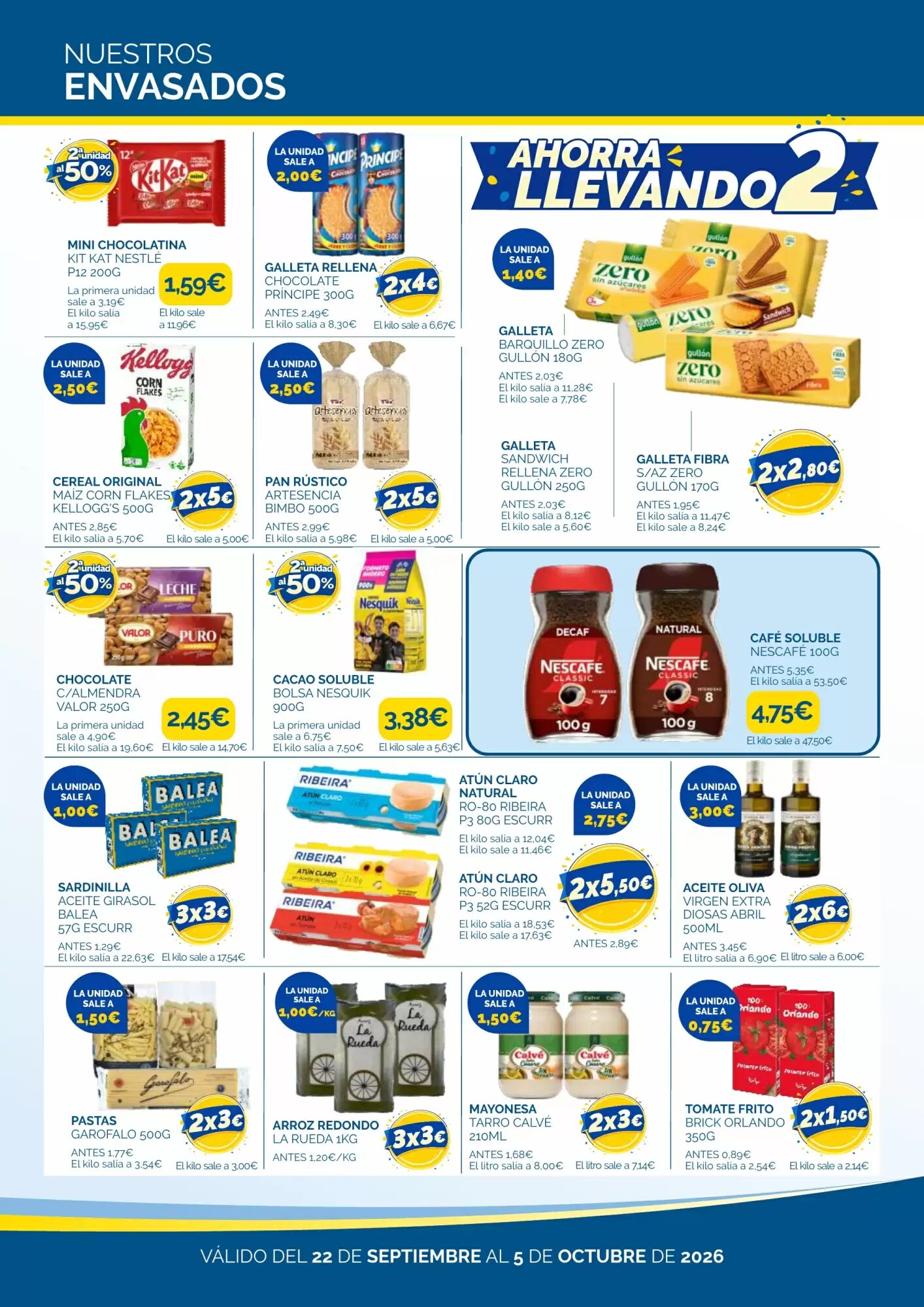 Folleto promocional de Cash Ecofamilia válido desde el 22/09/2026 - Página 5.