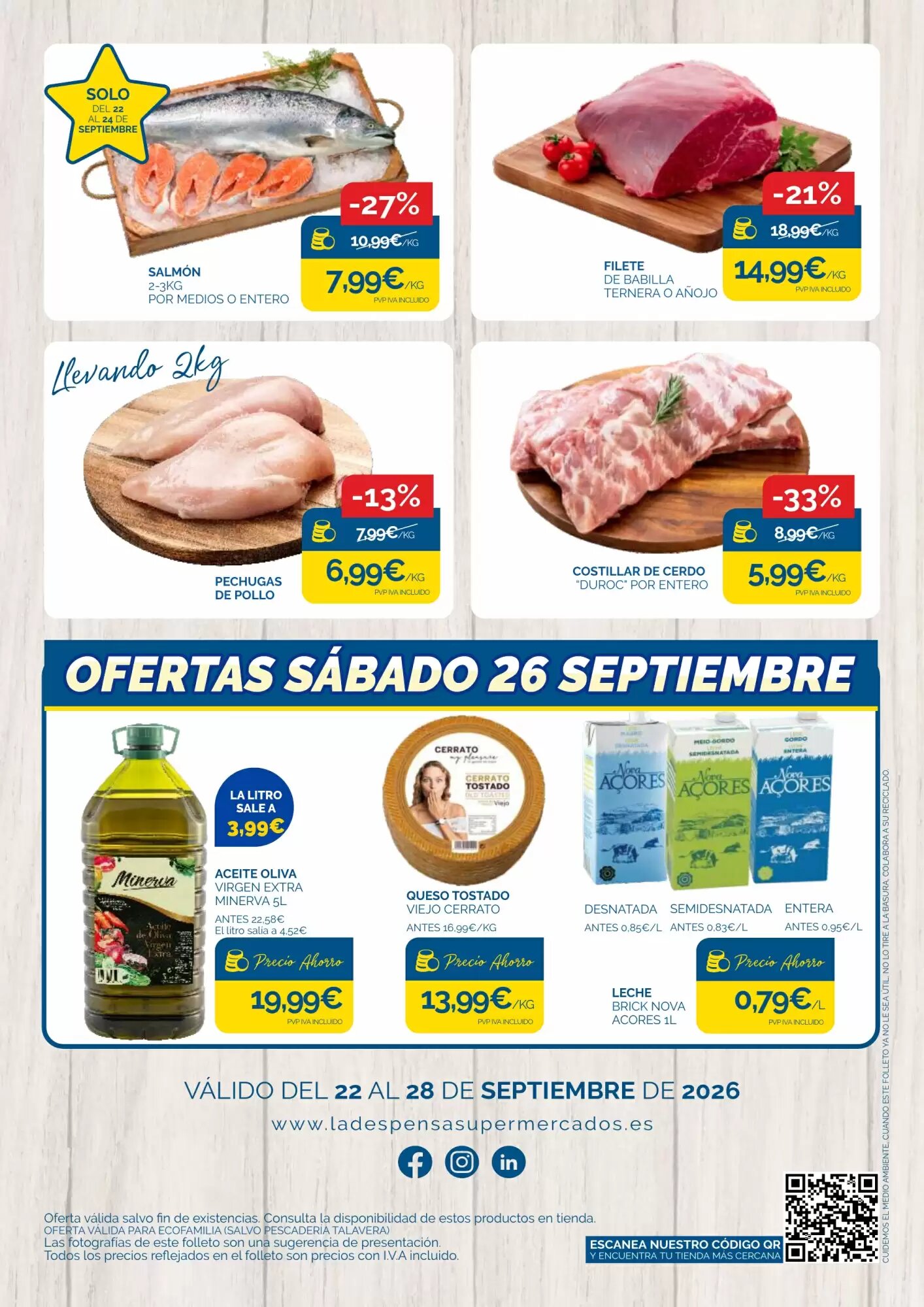 Folleto promocional de Cash Ecofamilia válido desde el 22/09/2026 - Página 8.