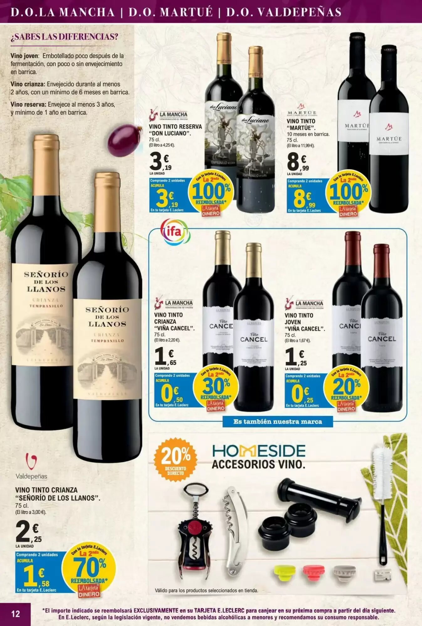 Folleto promocional de E.Leclerc válido desde el 22/09/2026 - Página 12.