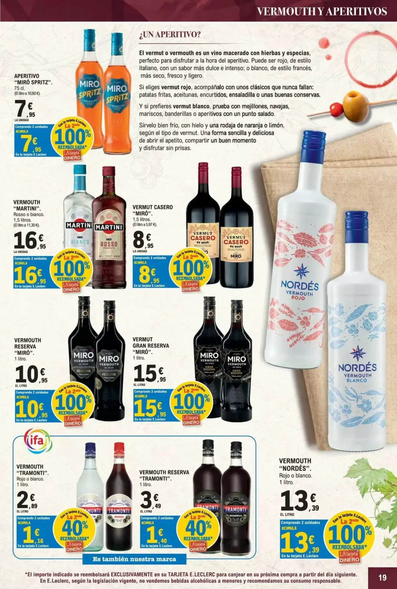 Folleto promocional de E.Leclerc válido desde el 22/09/2026 - Página 19.