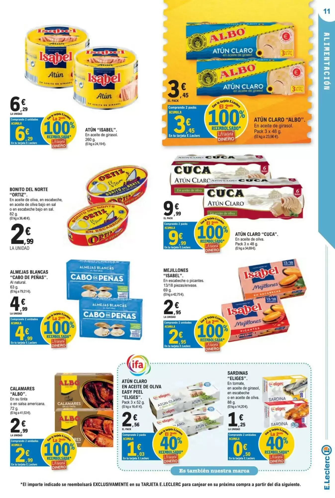 Folleto promocional de E.Leclerc válido desde el 22/09/2026 - Página 11.