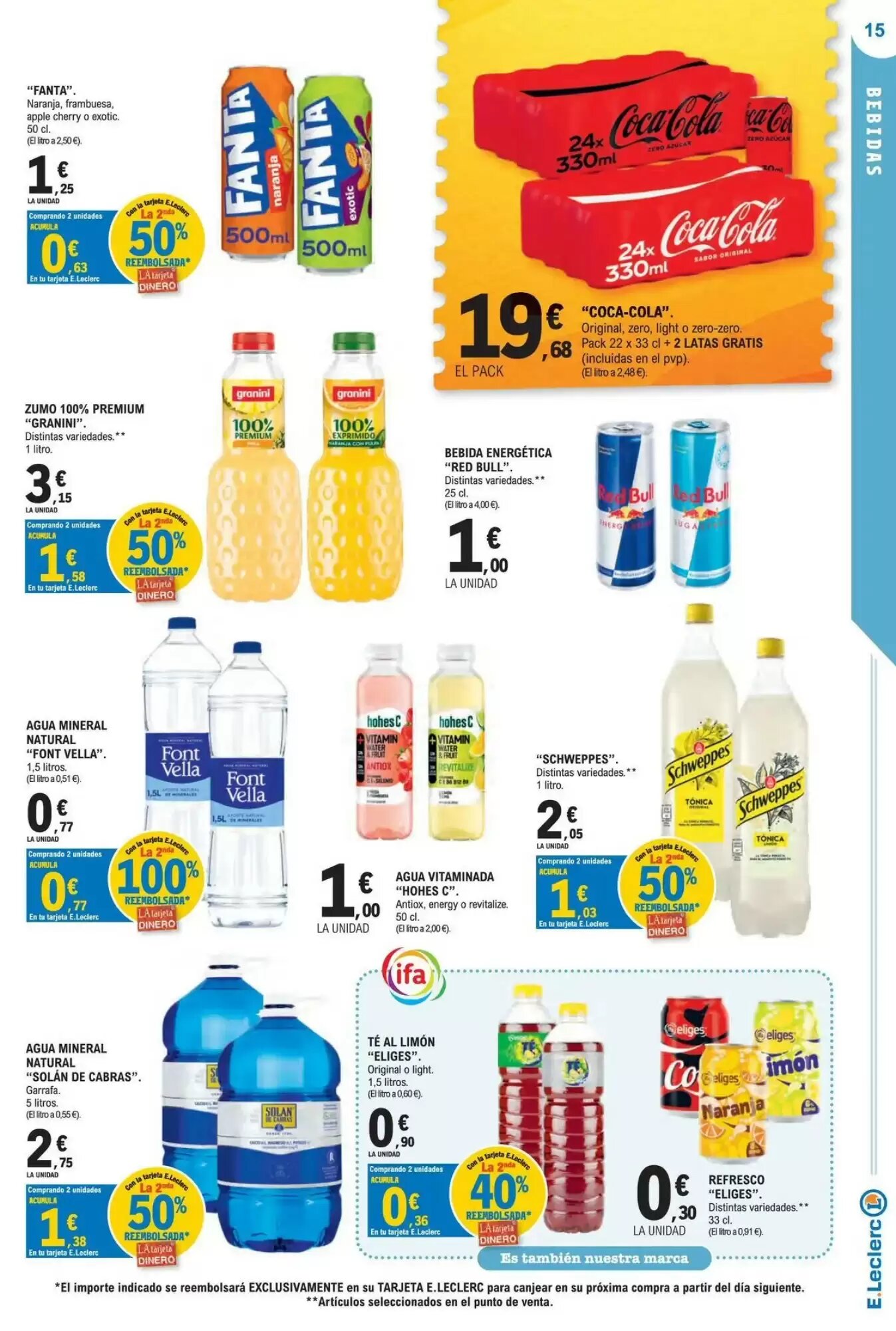 Folleto promocional de E.Leclerc válido desde el 22/09/2026 - Página 15.