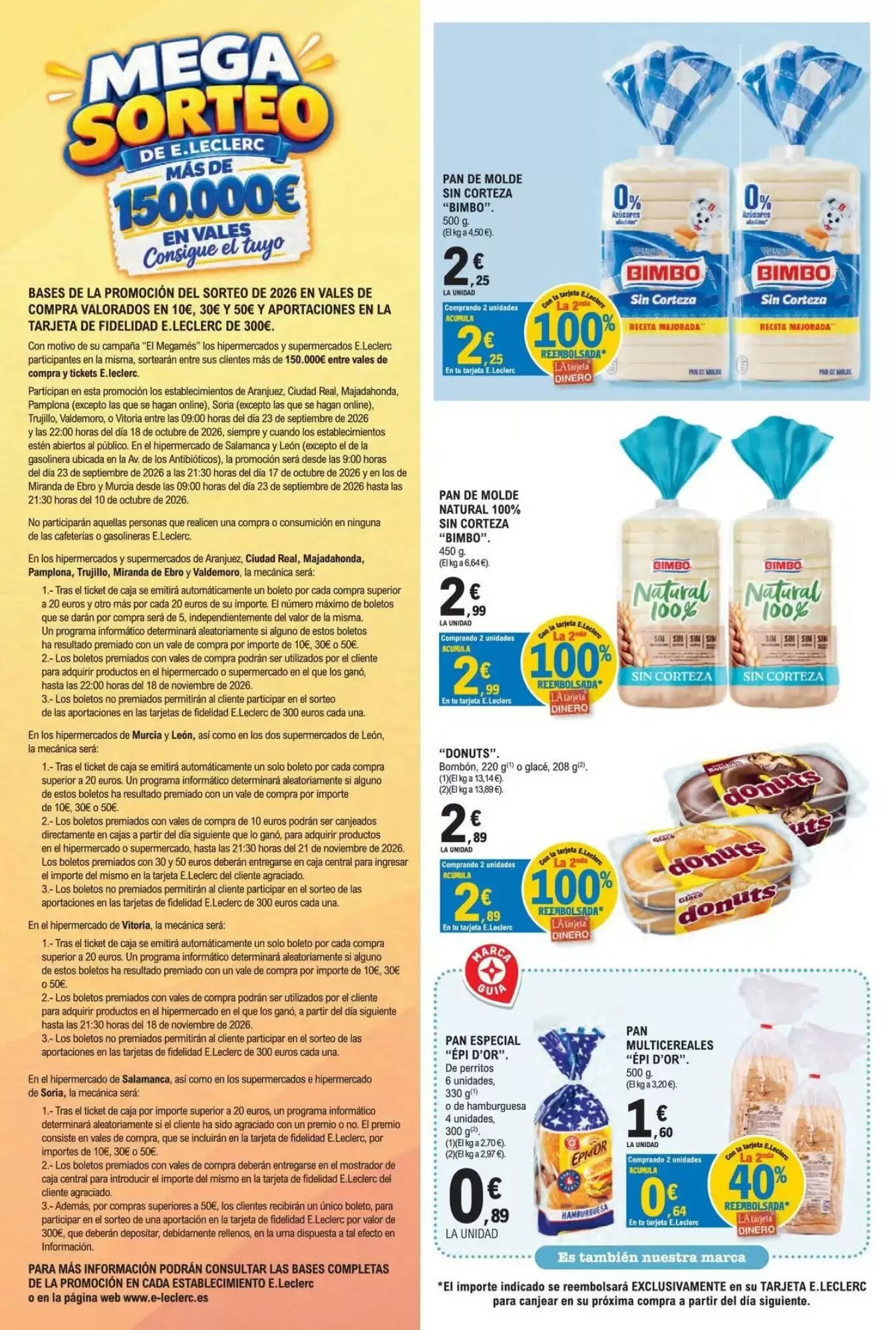 Folleto promocional de E.Leclerc válido desde el 22/09/2026 - Página 2.