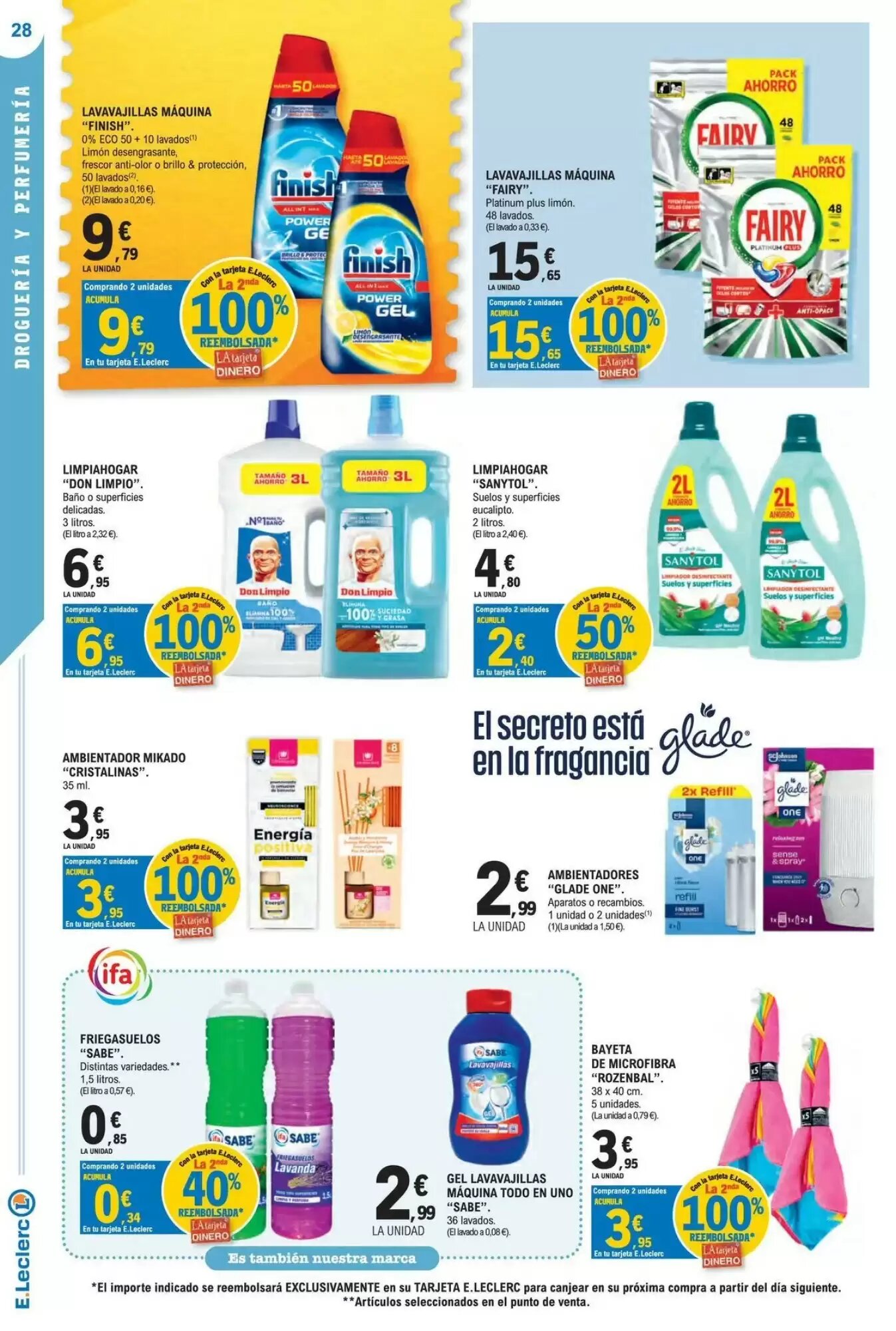Folleto promocional de E.Leclerc válido desde el 22/09/2026 - Página 28.