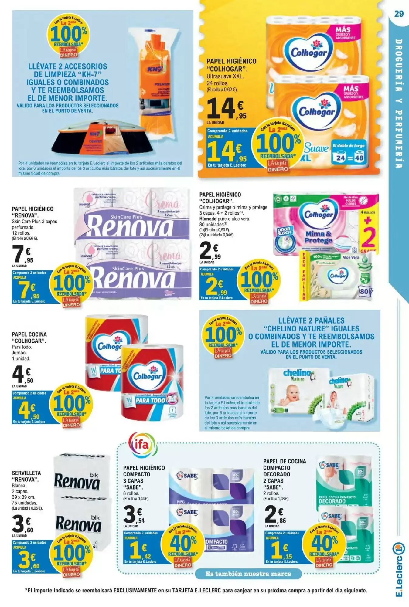 Folleto promocional de E.Leclerc válido desde el 22/09/2026 - Página 29.