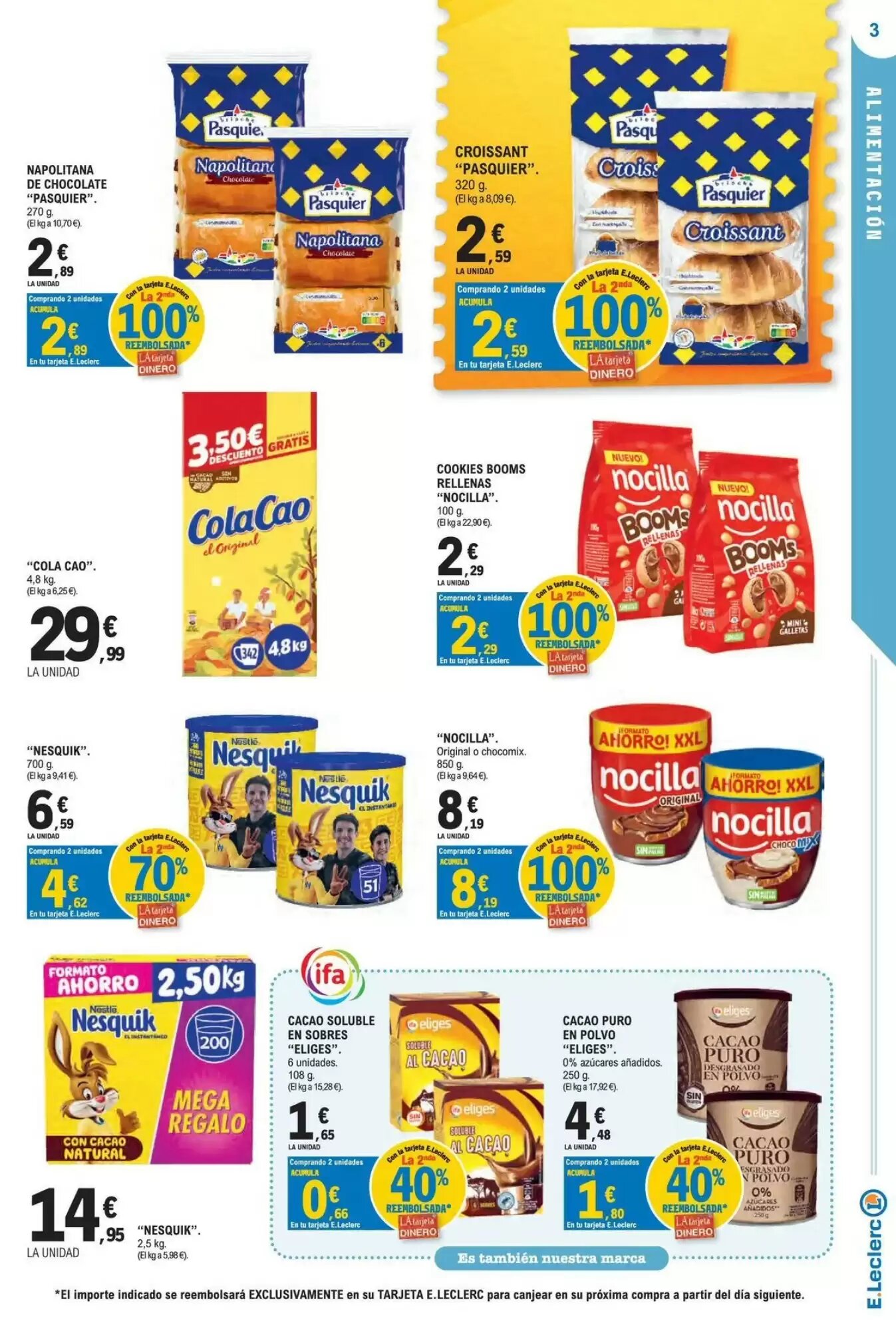 Folleto promocional de E.Leclerc válido desde el 22/09/2026 - Página 3.