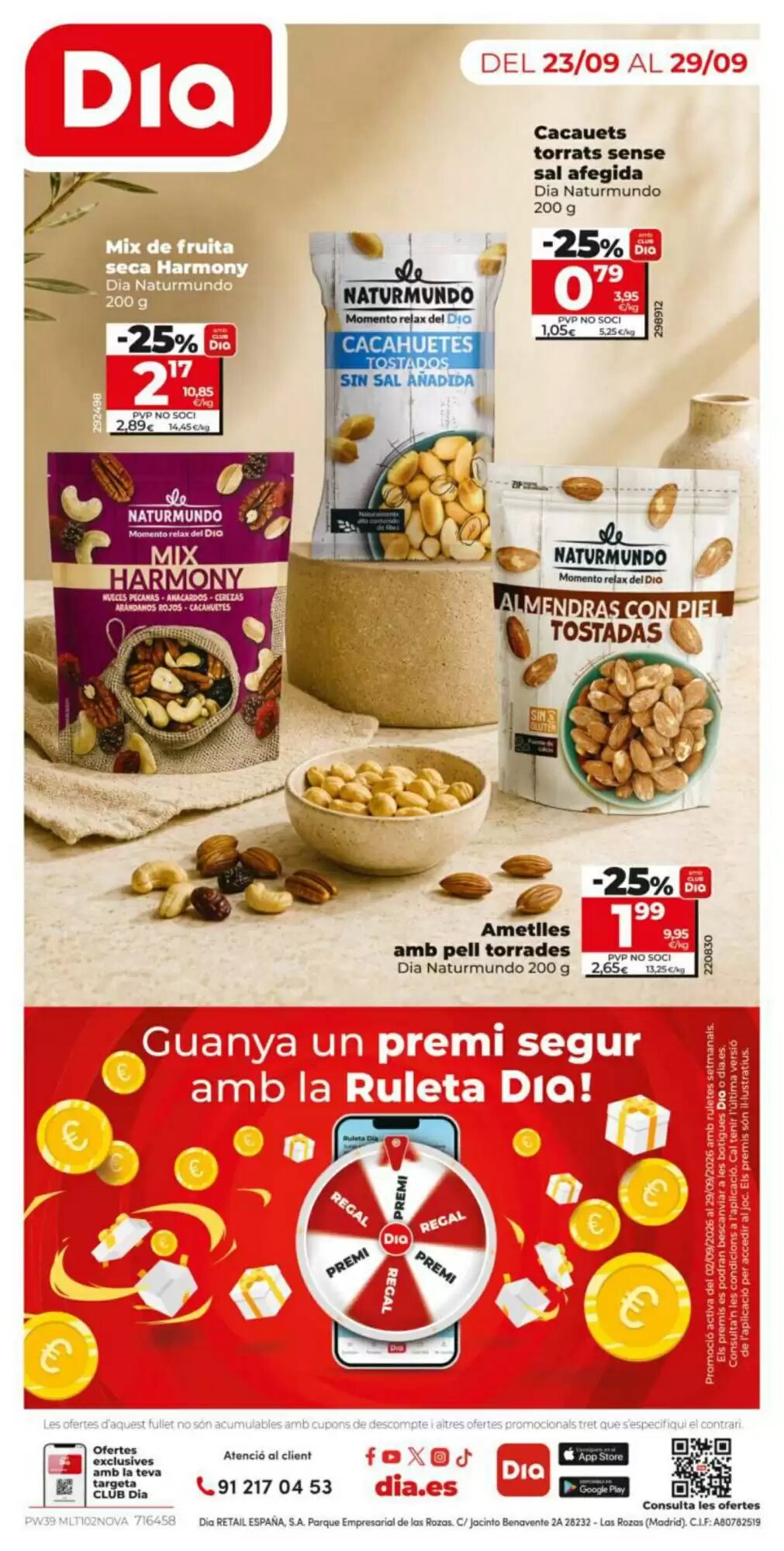Folleto promocional de Dia válido desde el 23/09/2026 - Página 12.
