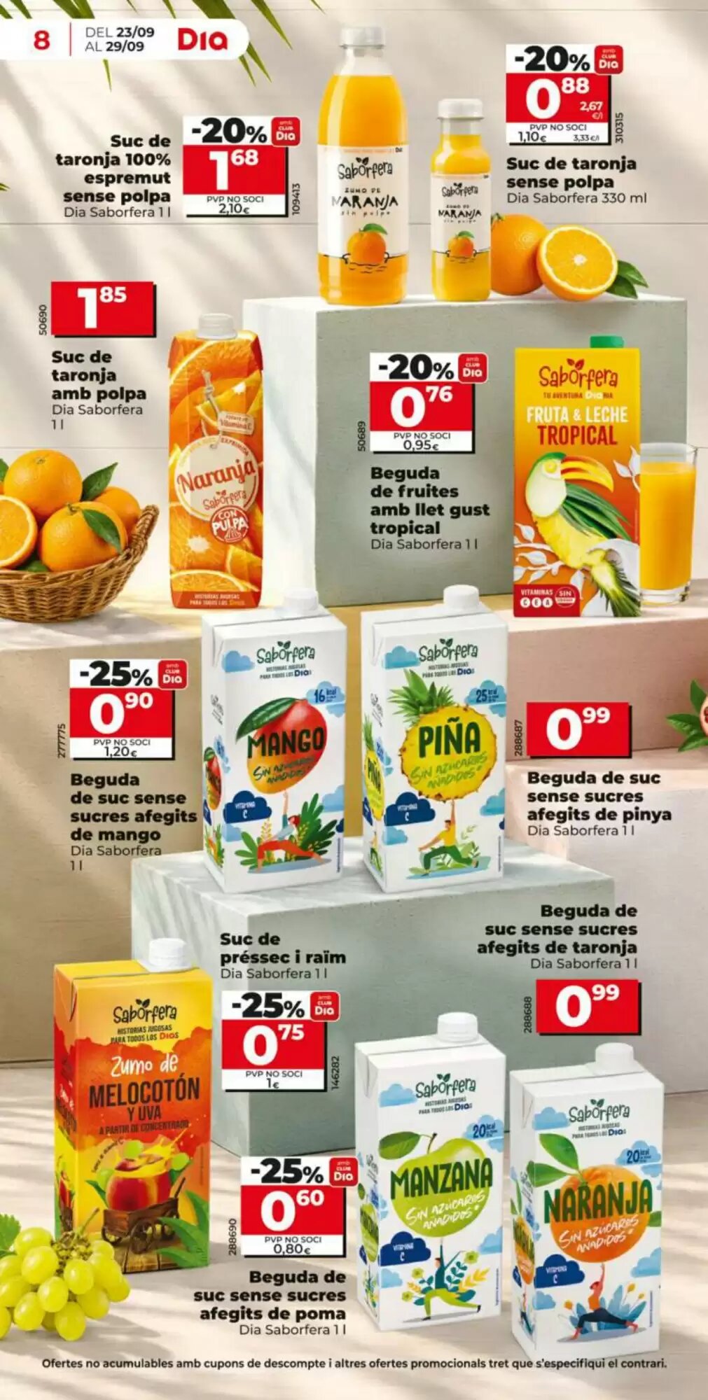 Folleto promocional de Dia válido desde el 23/09/2026 - Página 8.