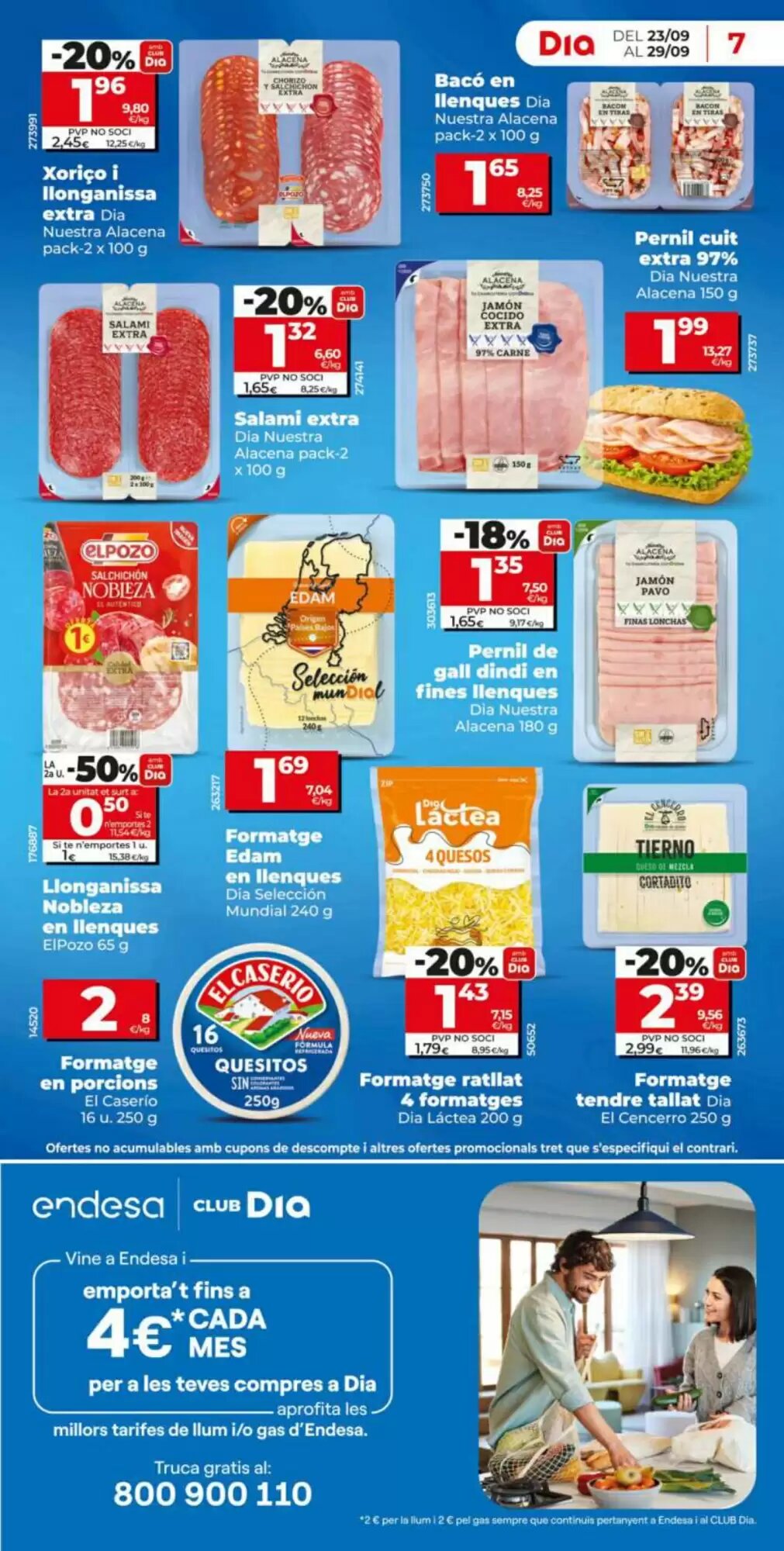 Folleto promocional de Dia válido desde el 23/09/2026 - Página 7.