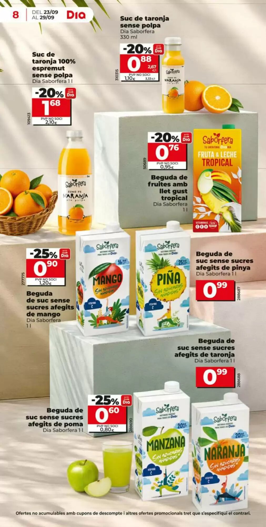 Folleto promocional de Dia válido desde el 23/09/2026 - Página 8.