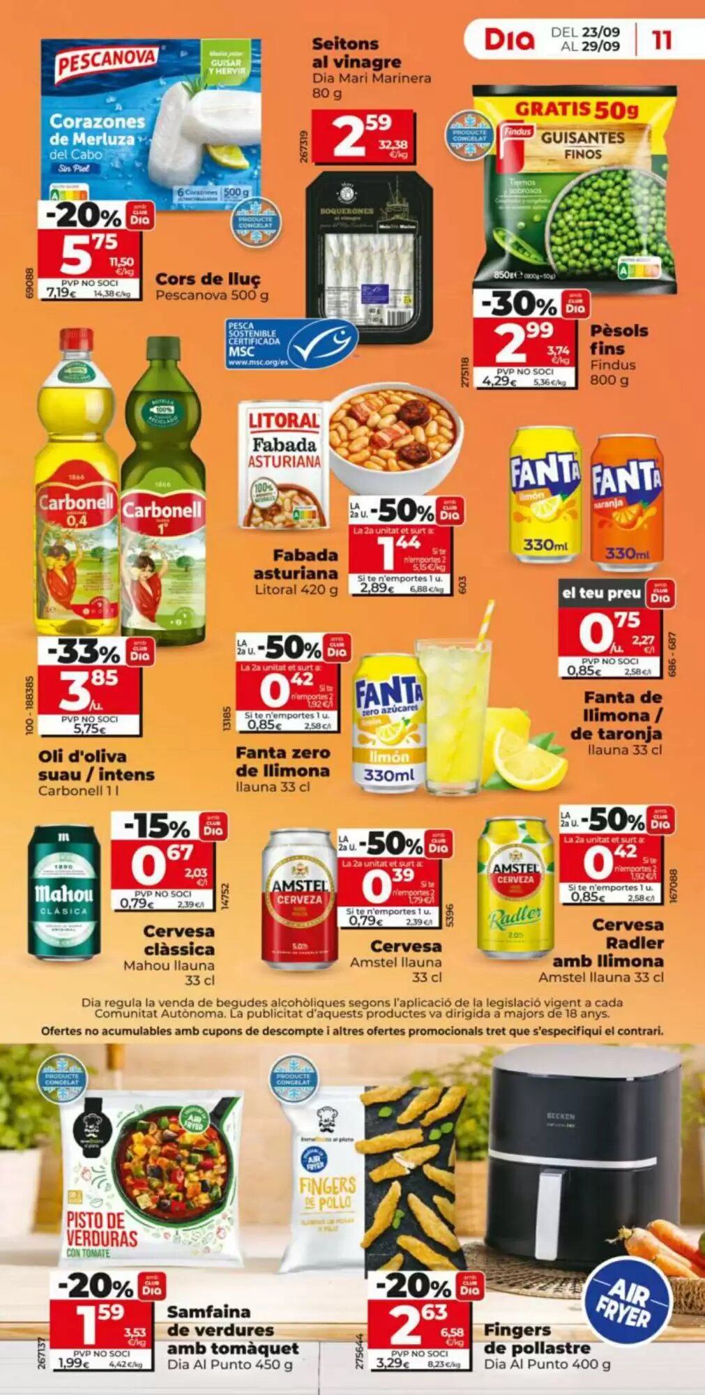 Folleto promocional de Dia válido desde el 23/09/2026 - Página 11.