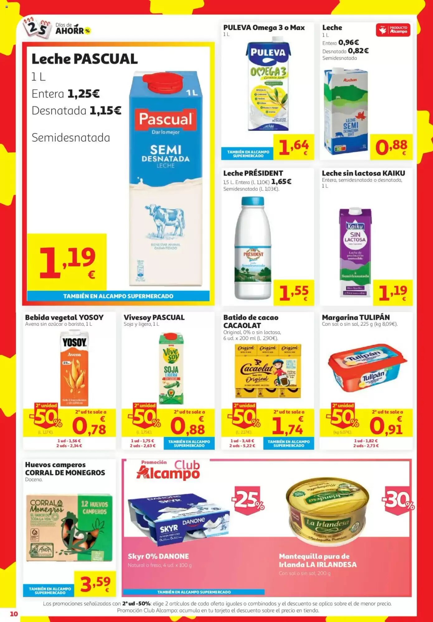 Folleto promocional de Alcampo válido desde el 24/09/2026 - Página 10.
