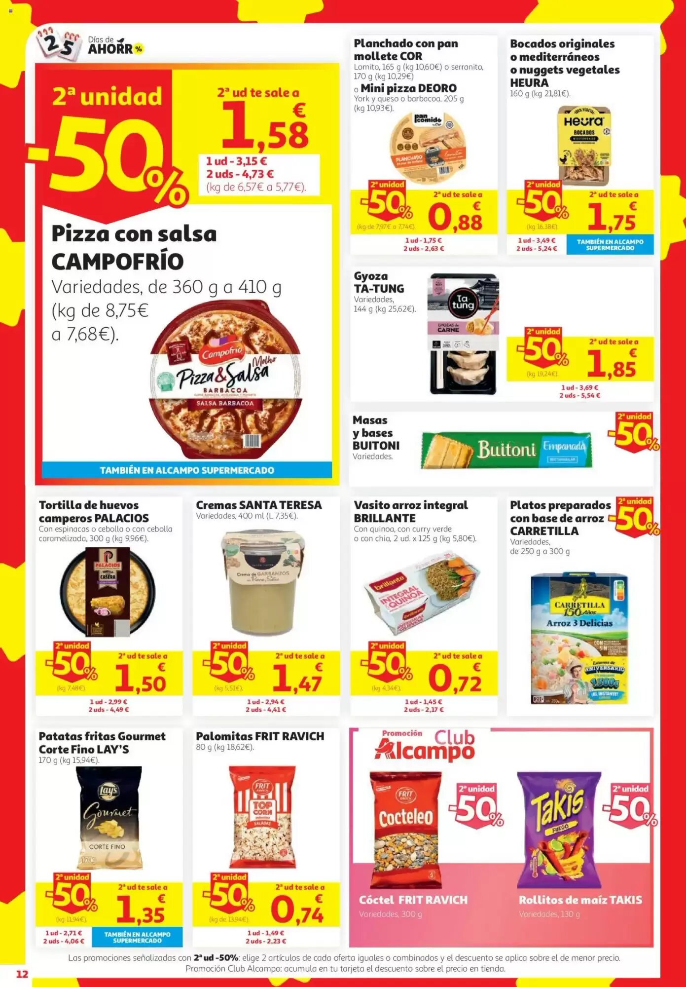 Folleto promocional de Alcampo válido desde el 24/09/2026 - Página 12.