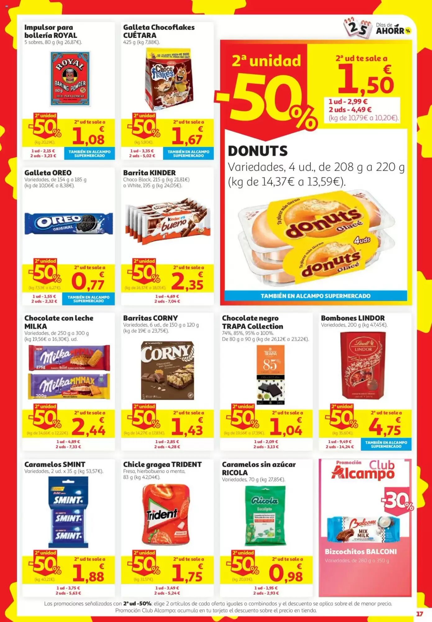 Folleto promocional de Alcampo válido desde el 24/09/2026 - Página 17.