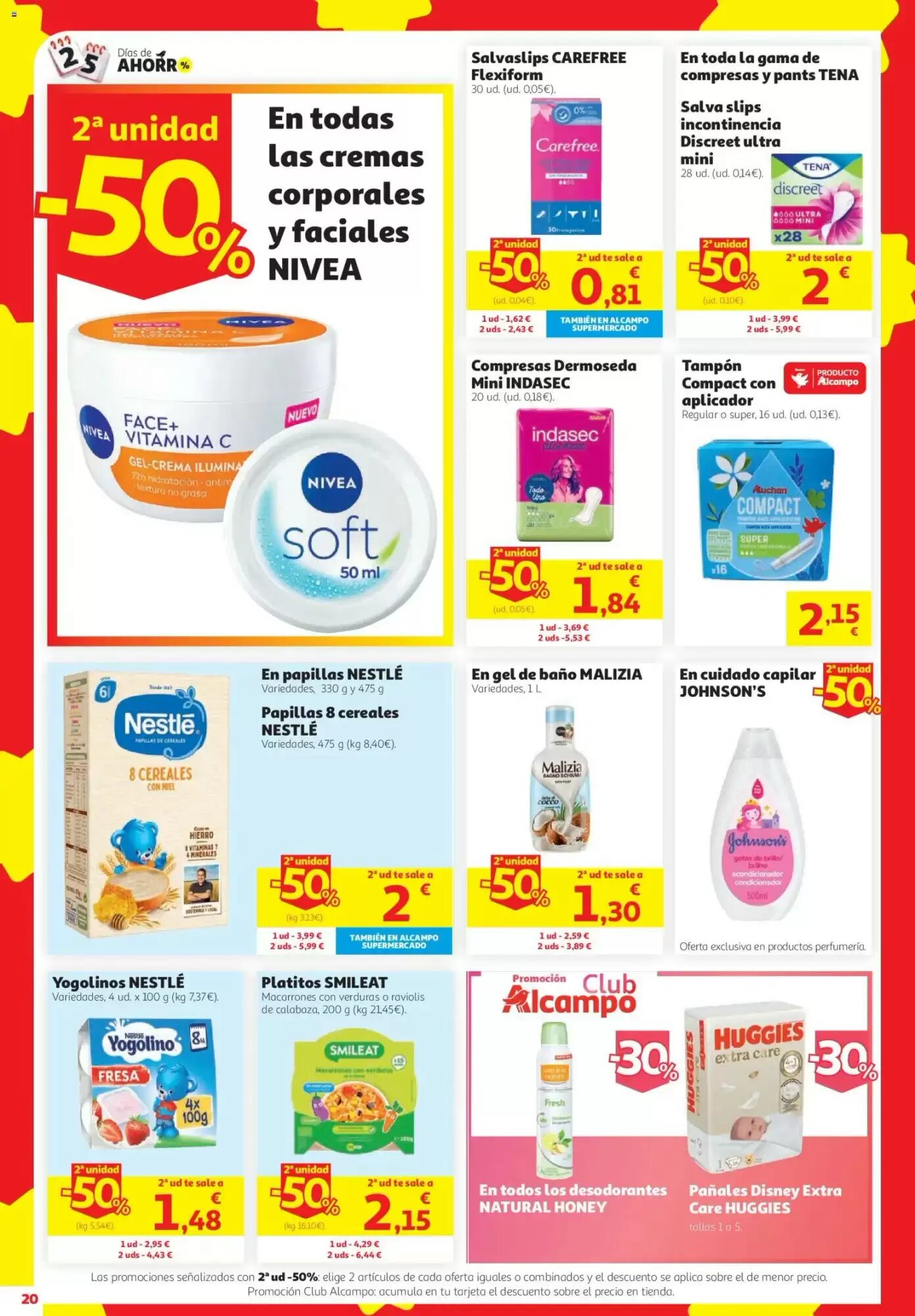 Folleto promocional de Alcampo válido desde el 24/09/2026 - Página 20.