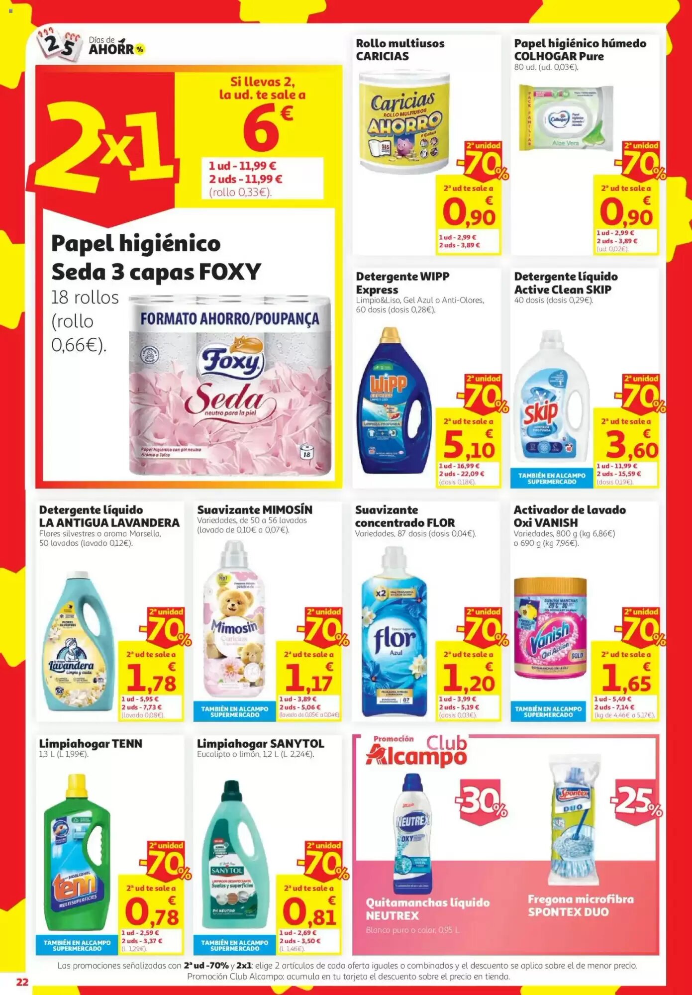 Folleto promocional de Alcampo válido desde el 24/09/2026 - Página 22.