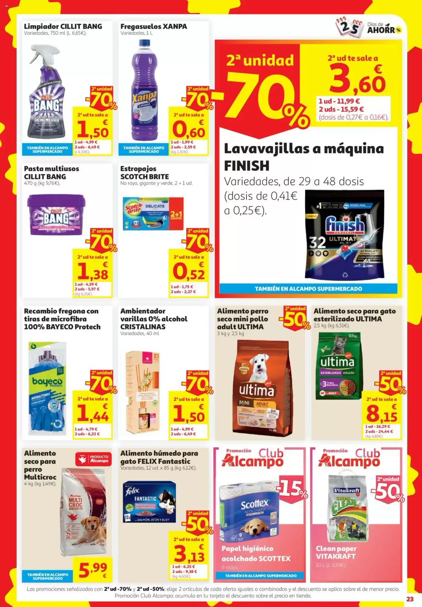 Folleto promocional de Alcampo válido desde el 24/09/2026 - Página 23.
