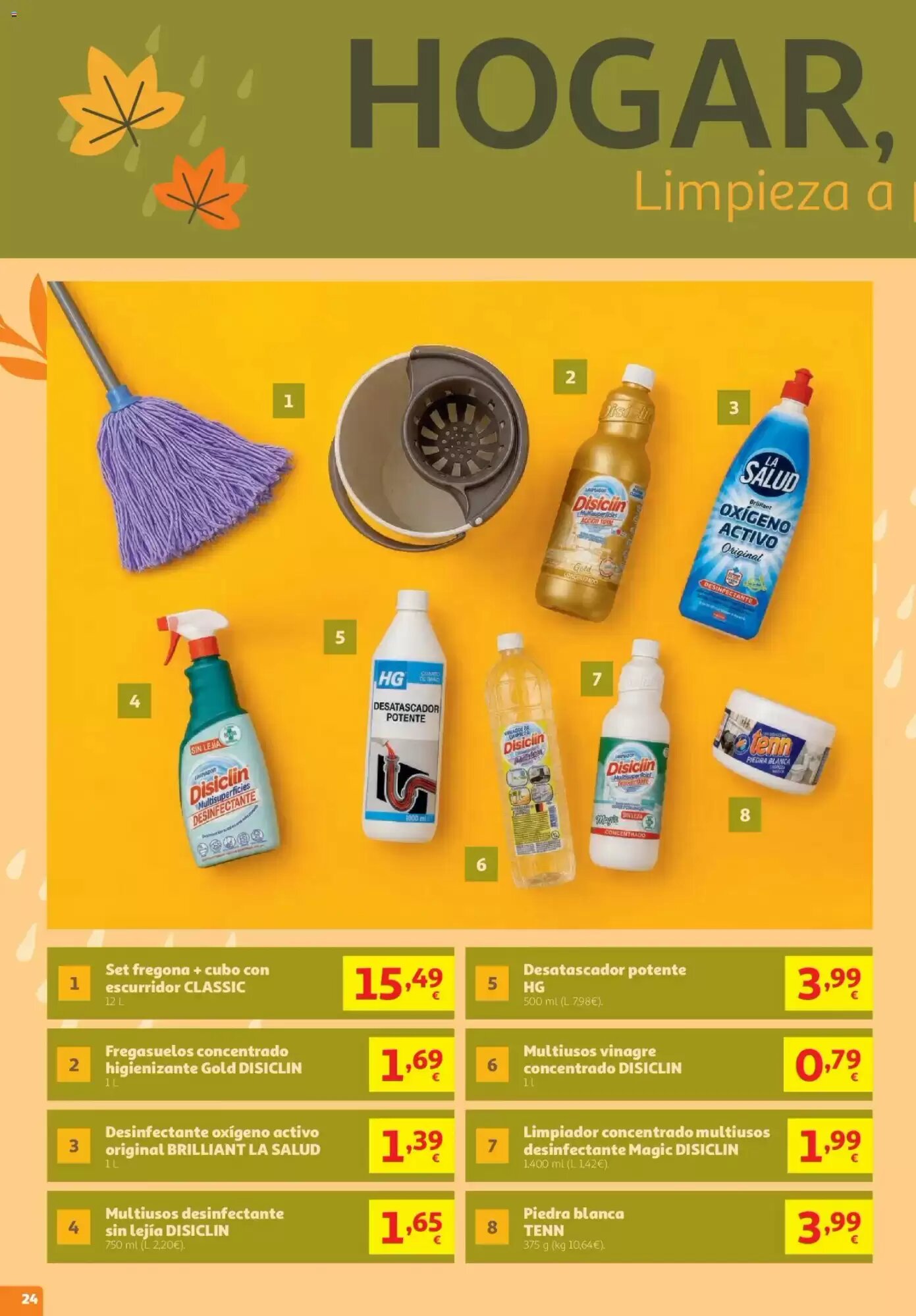 Folleto promocional de Alcampo válido desde el 24/09/2026 - Página 24.