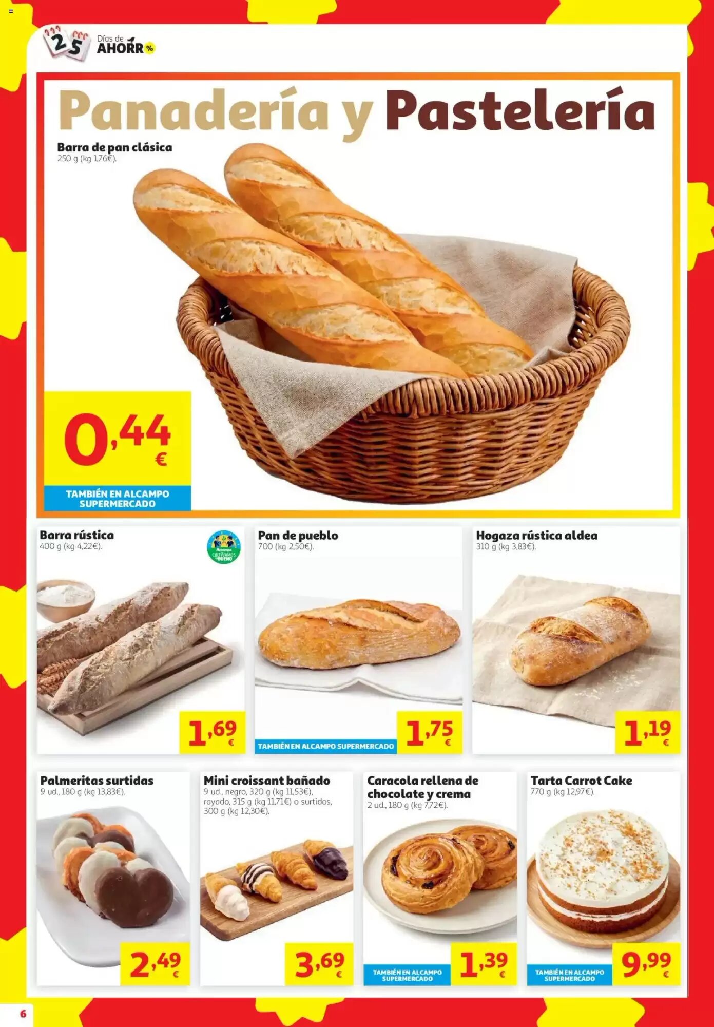 Folleto promocional de Alcampo válido desde el 24/09/2026 - Página 6.