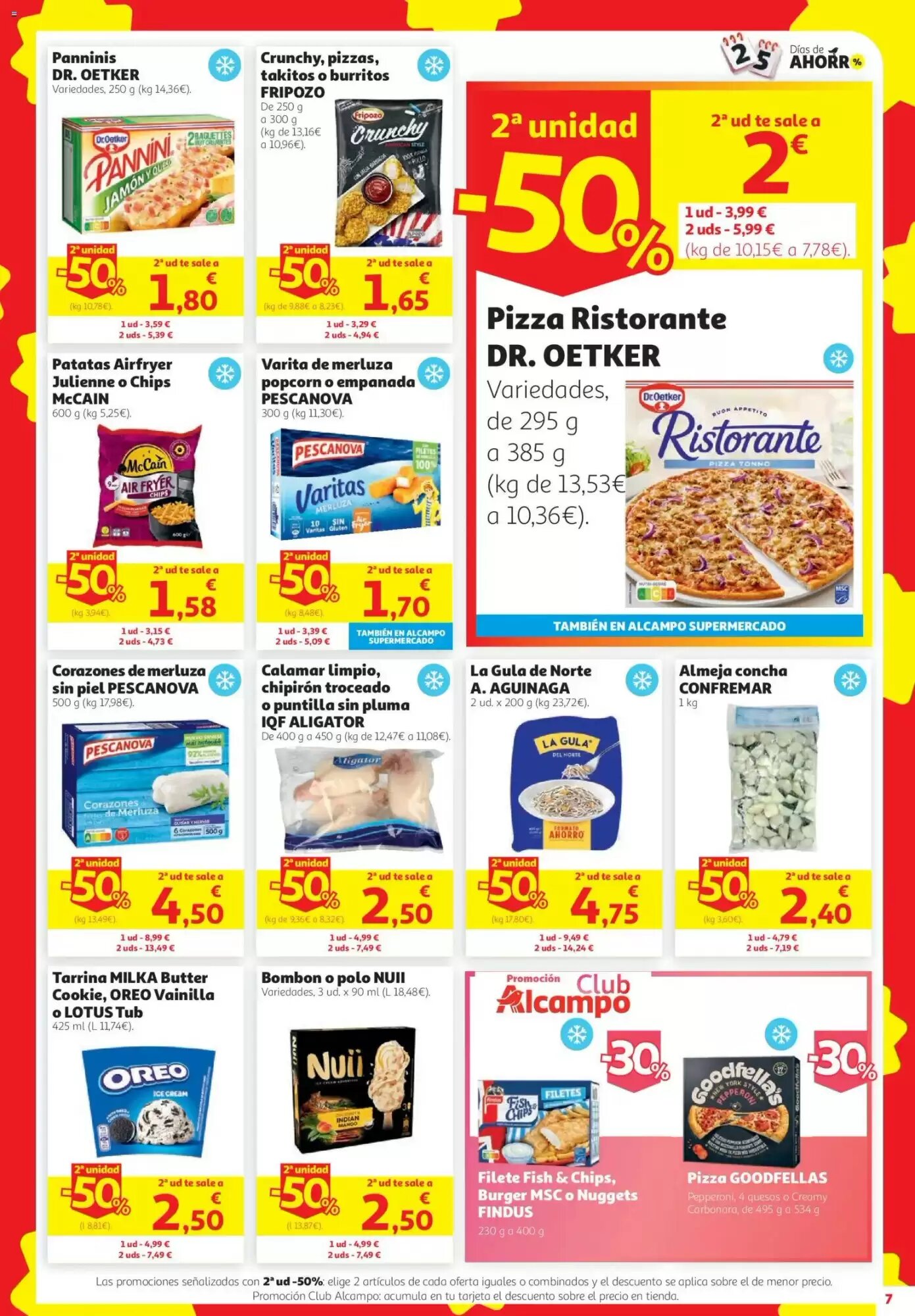 Folleto promocional de Alcampo válido desde el 24/09/2026 - Página 7.