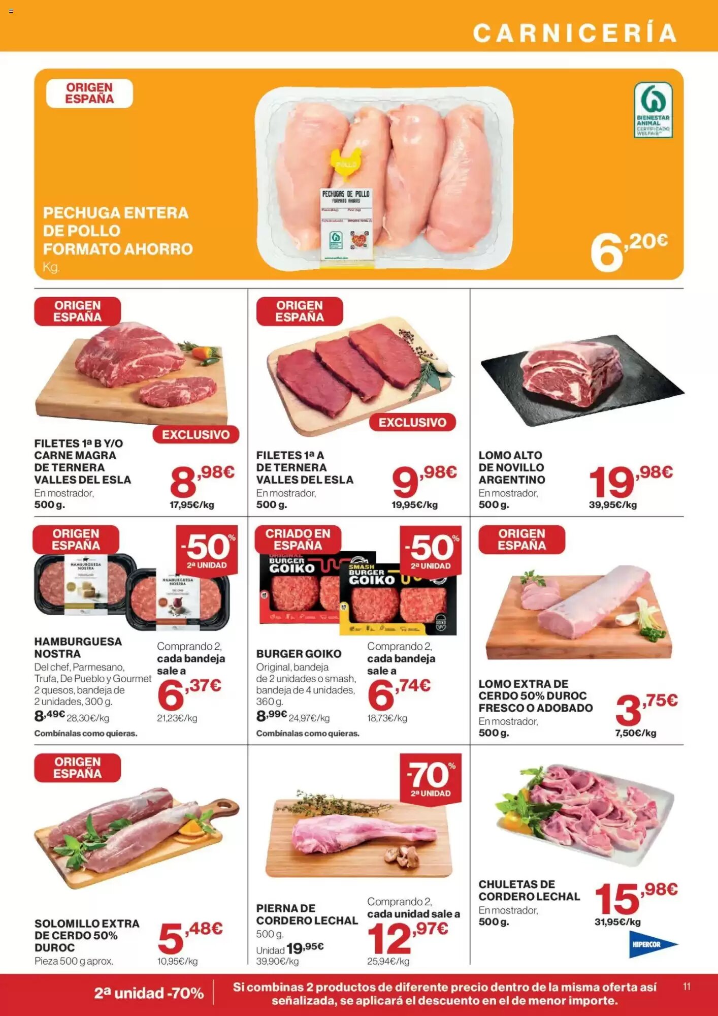 Folleto promocional de Hipercor válido desde el 24/09/2026 - Página 11.
