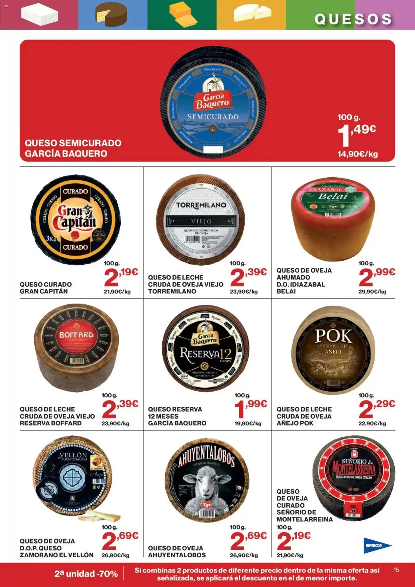 Folleto promocional de Hipercor válido desde el 24/09/2026 - Página 15.