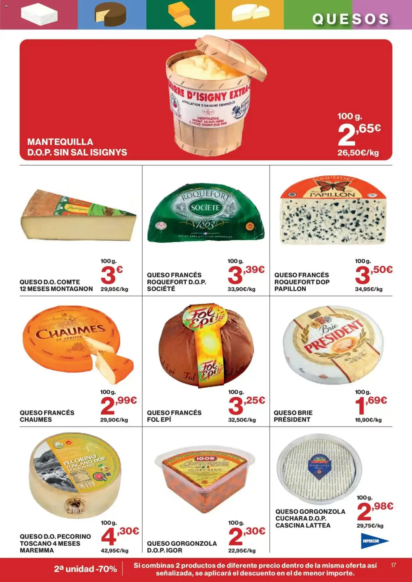 Folleto promocional de Hipercor válido desde el 24/09/2026 - Página 17.