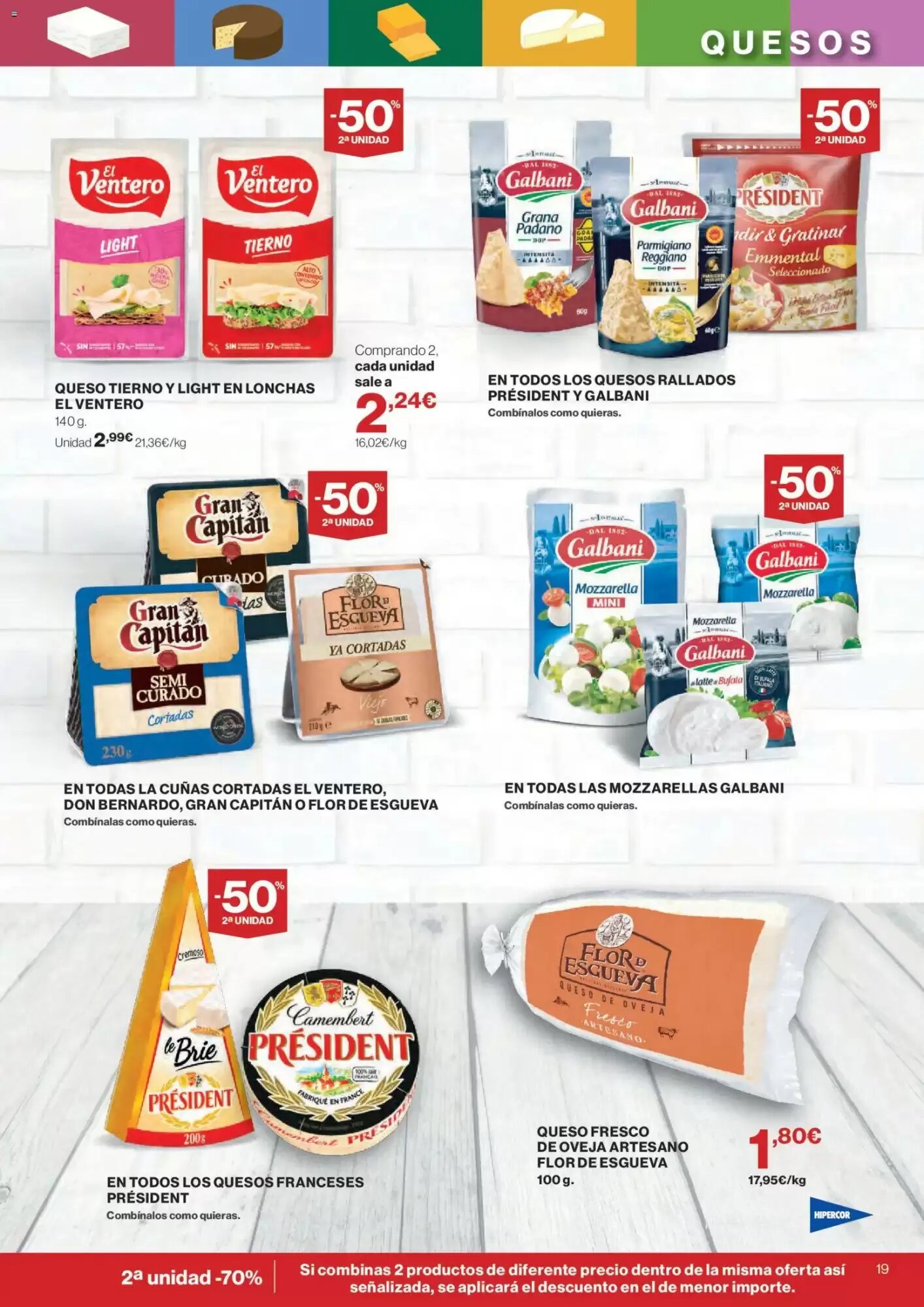 Folleto promocional de Hipercor válido desde el 24/09/2026 - Página 19.