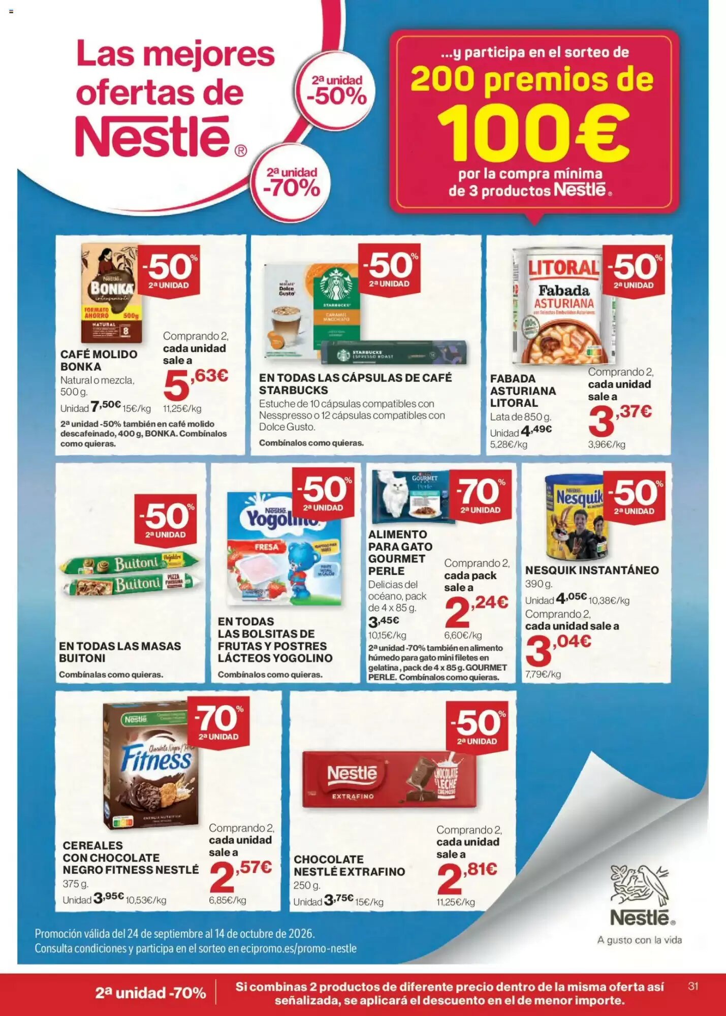 Folleto promocional de Hipercor válido desde el 24/09/2026 - Página 31.