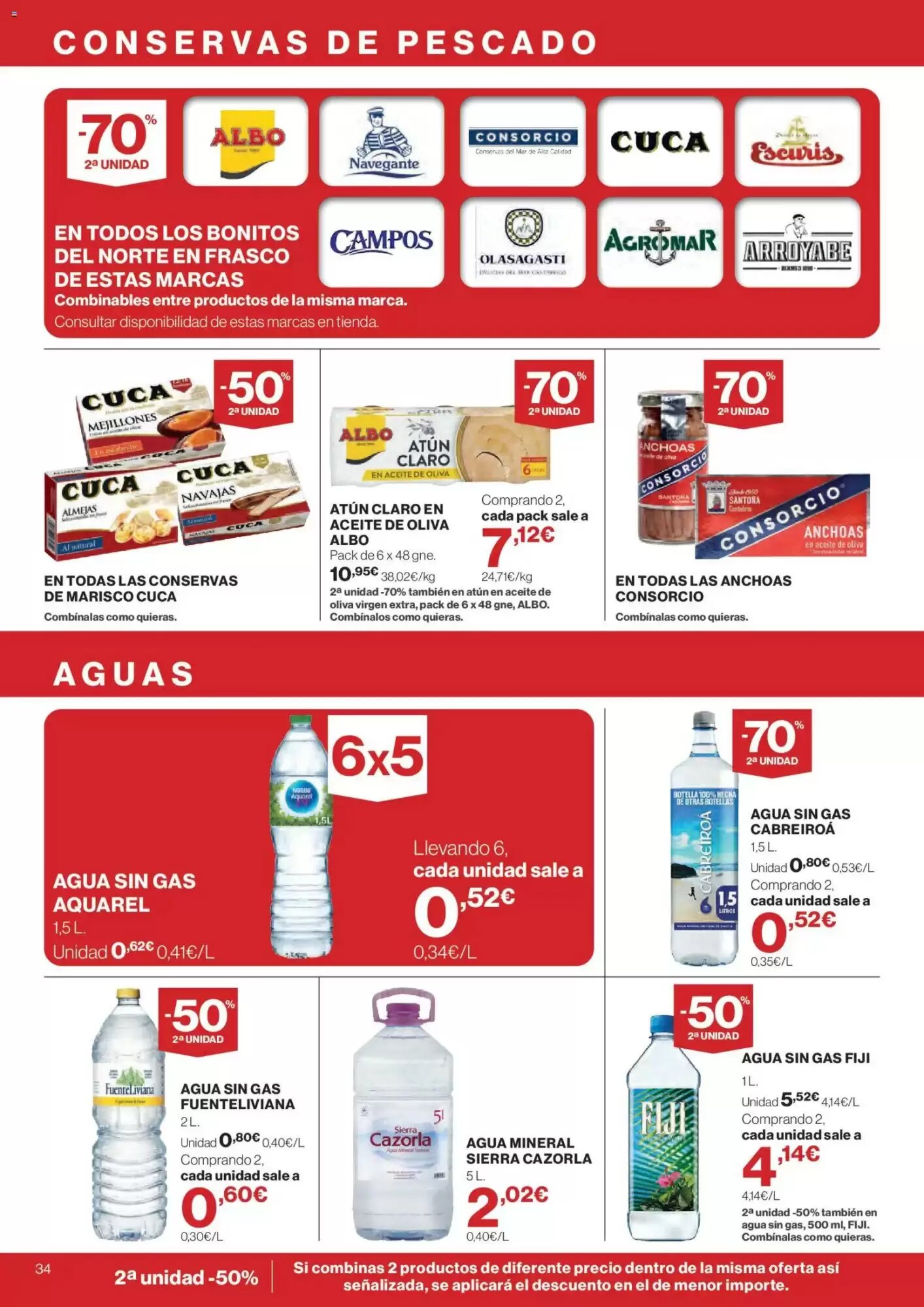 Folleto promocional de Hipercor válido desde el 24/09/2026 - Página 34.