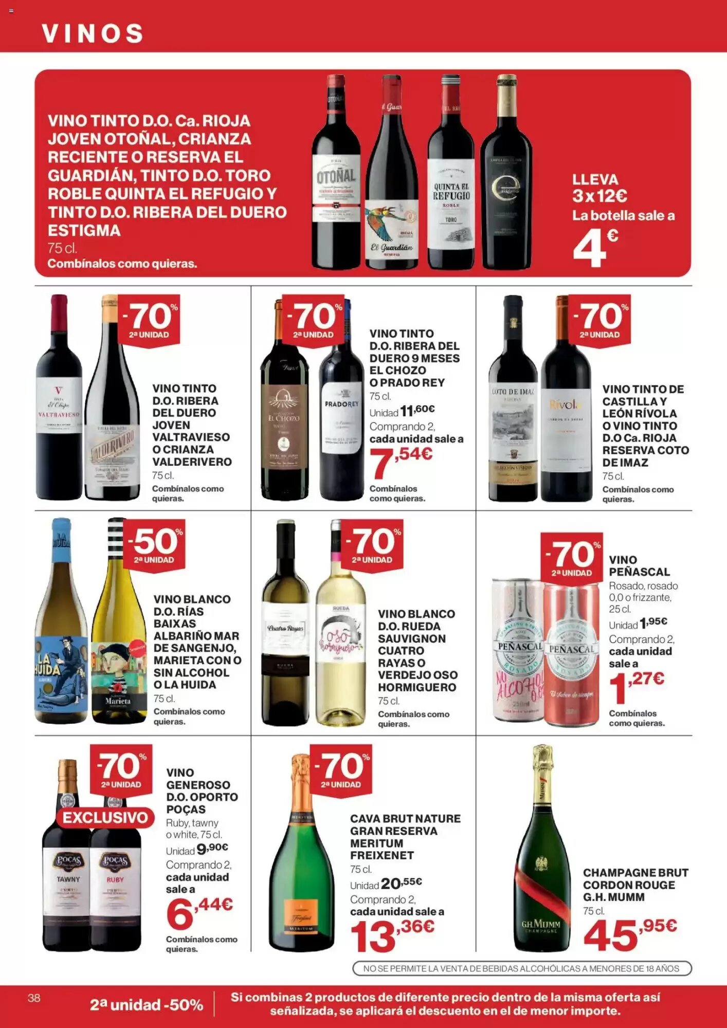 Folleto promocional de Hipercor válido desde el 24/09/2026 - Página 38.
