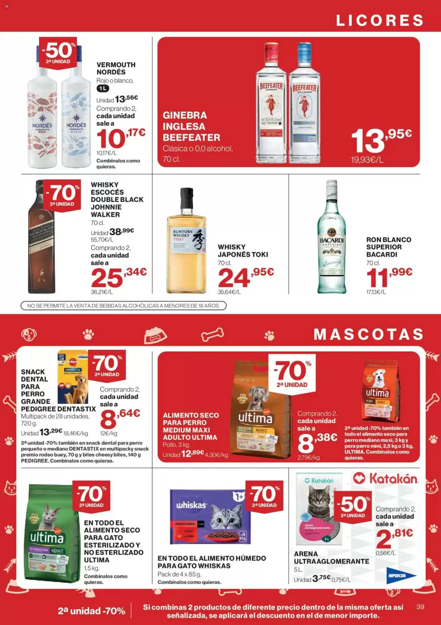 Folleto promocional de Hipercor válido desde el 24/09/2026 - Página 39.