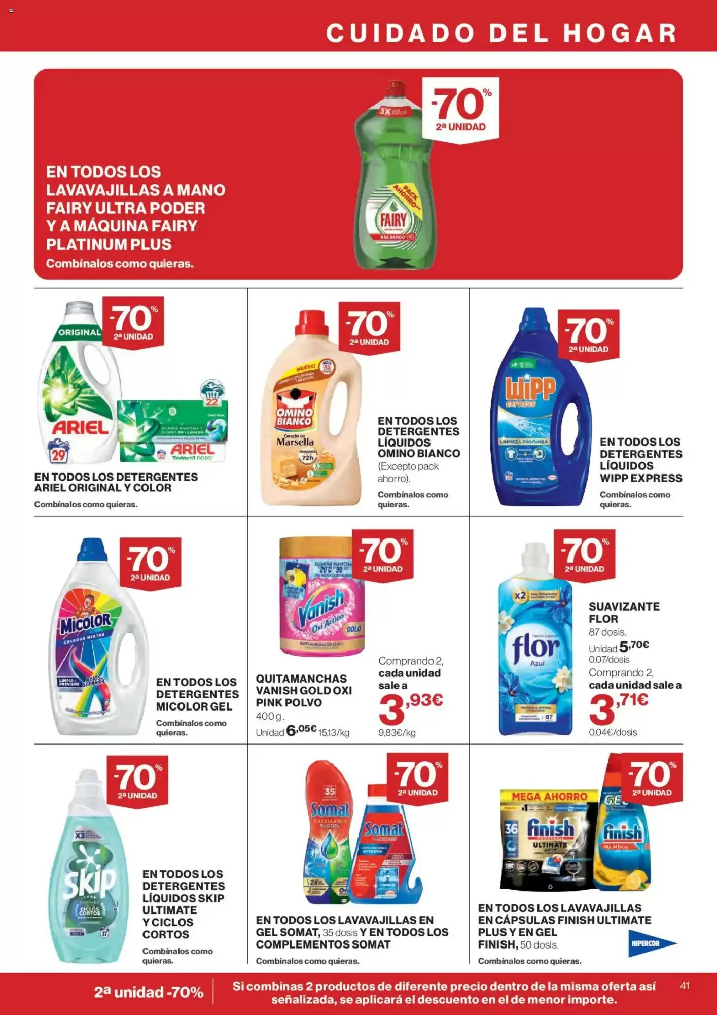 Folleto promocional de Hipercor válido desde el 24/09/2026 - Página 41.