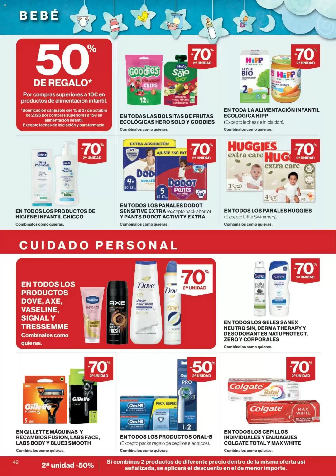 Folleto promocional de Hipercor válido desde el 24/09/2026 - Página 42.