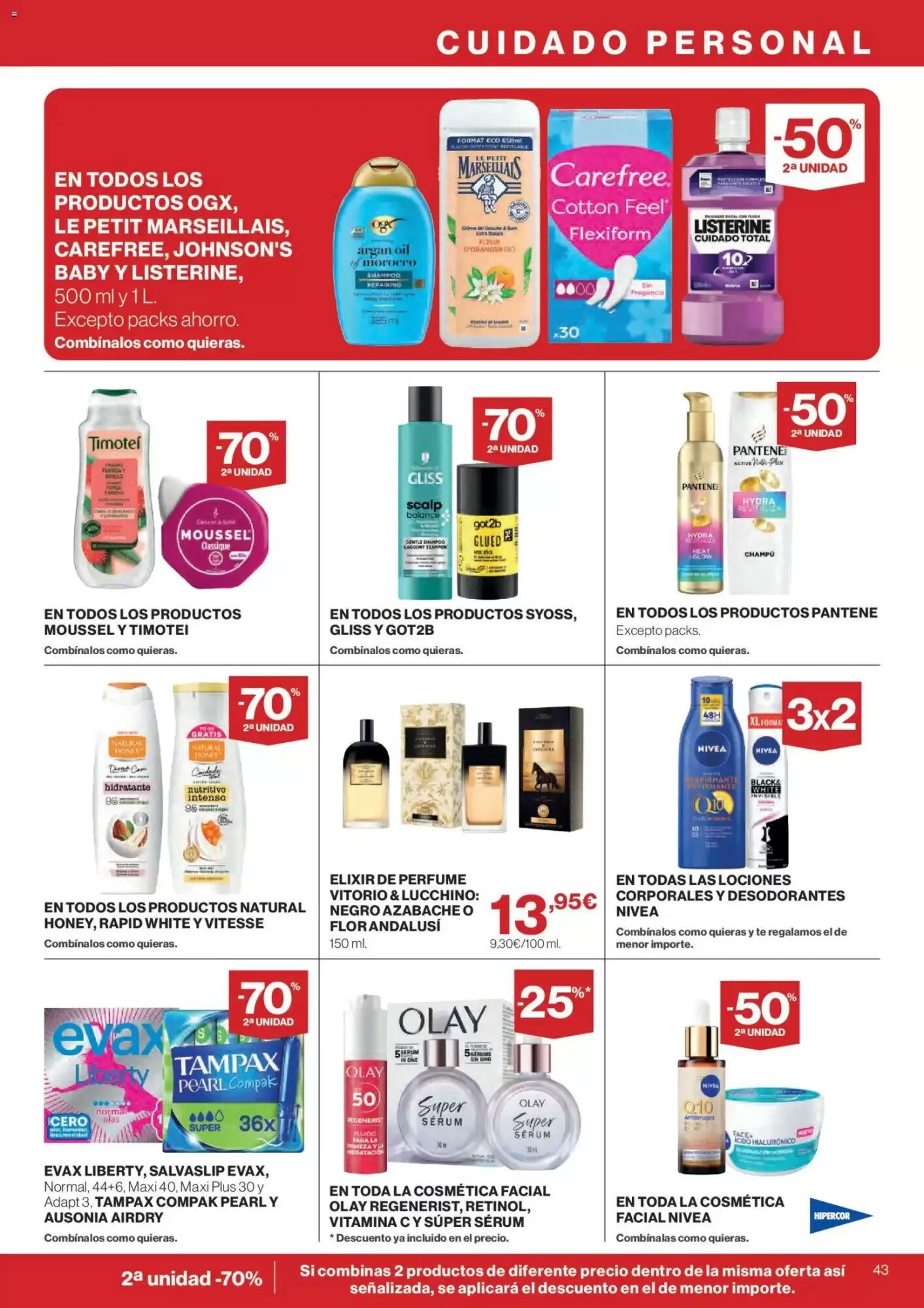 Folleto promocional de Hipercor válido desde el 24/09/2026 - Página 43.