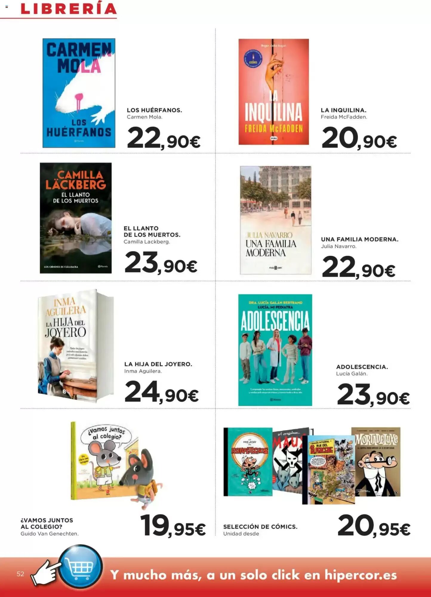 Folleto promocional de Hipercor válido desde el 24/09/2026 - Página 52.