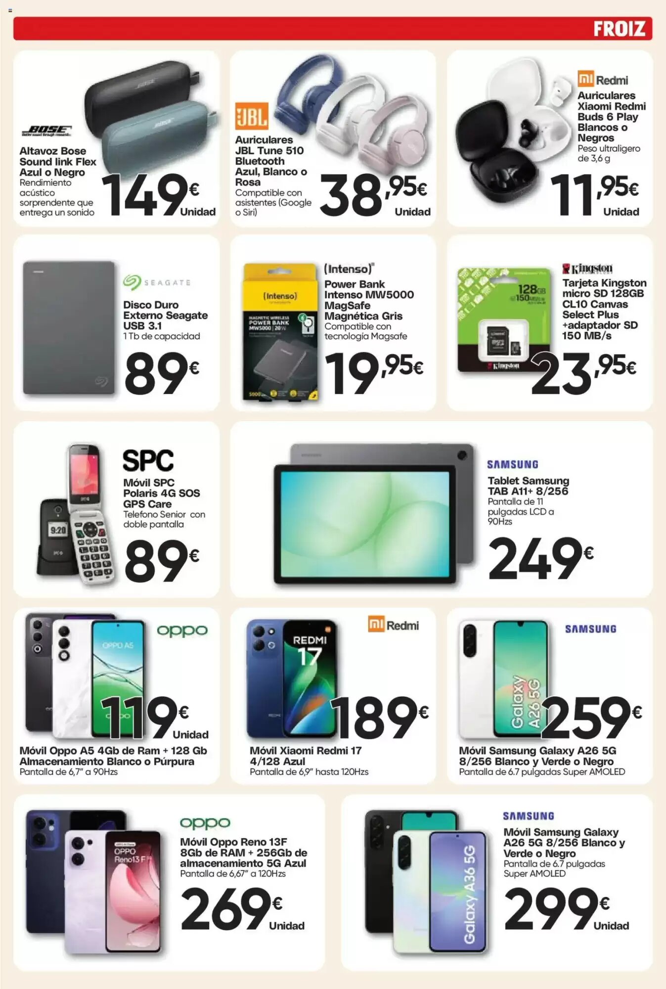 Folleto promocional de FROIZ válido desde el 24/09/2026 - Página 3.