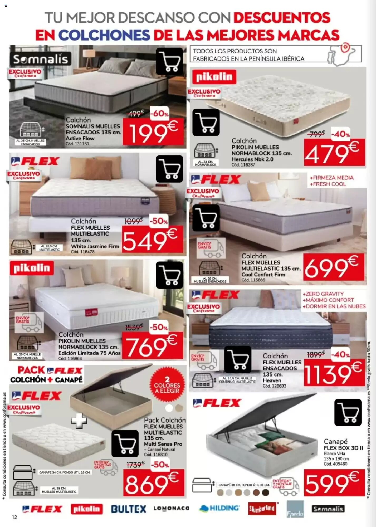 Folleto promocional de Conforama válido desde el 24/09/2026 - Página 12.